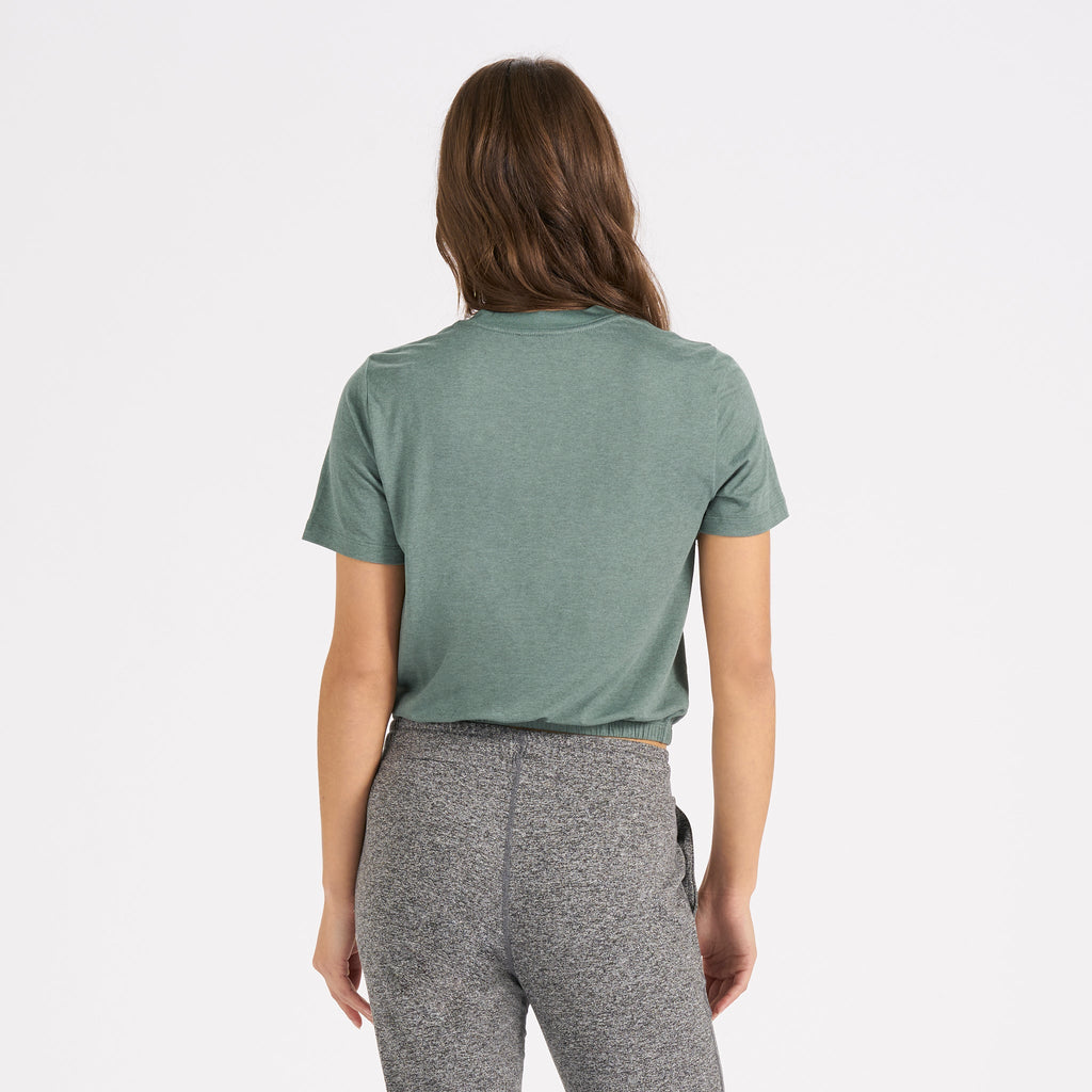 Balance Tee | Kelp Heather