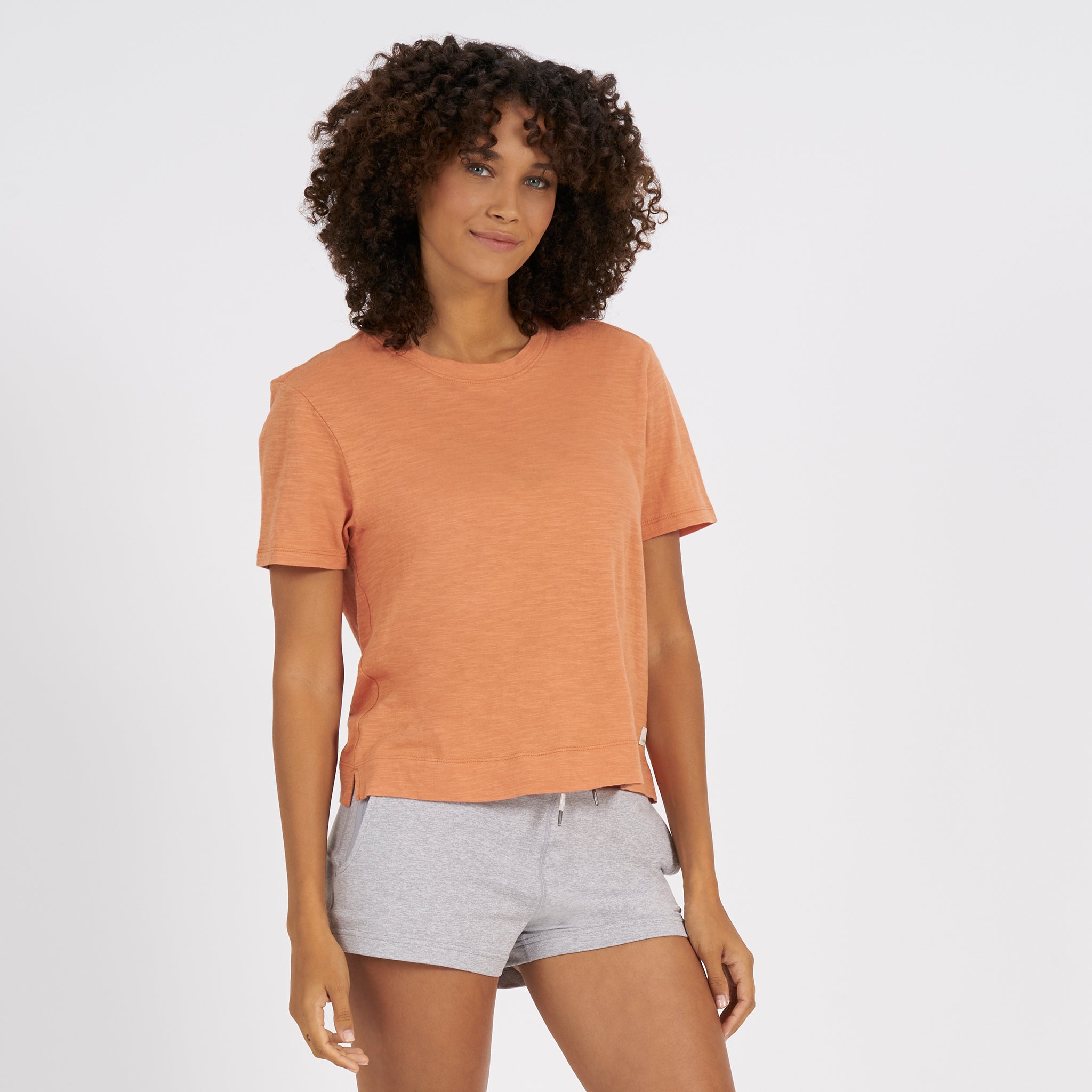 Sunset Tee | Apricot