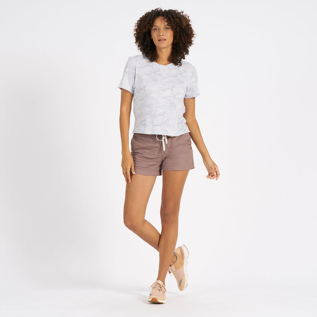 Sunset Tee | Pale Grey Camo