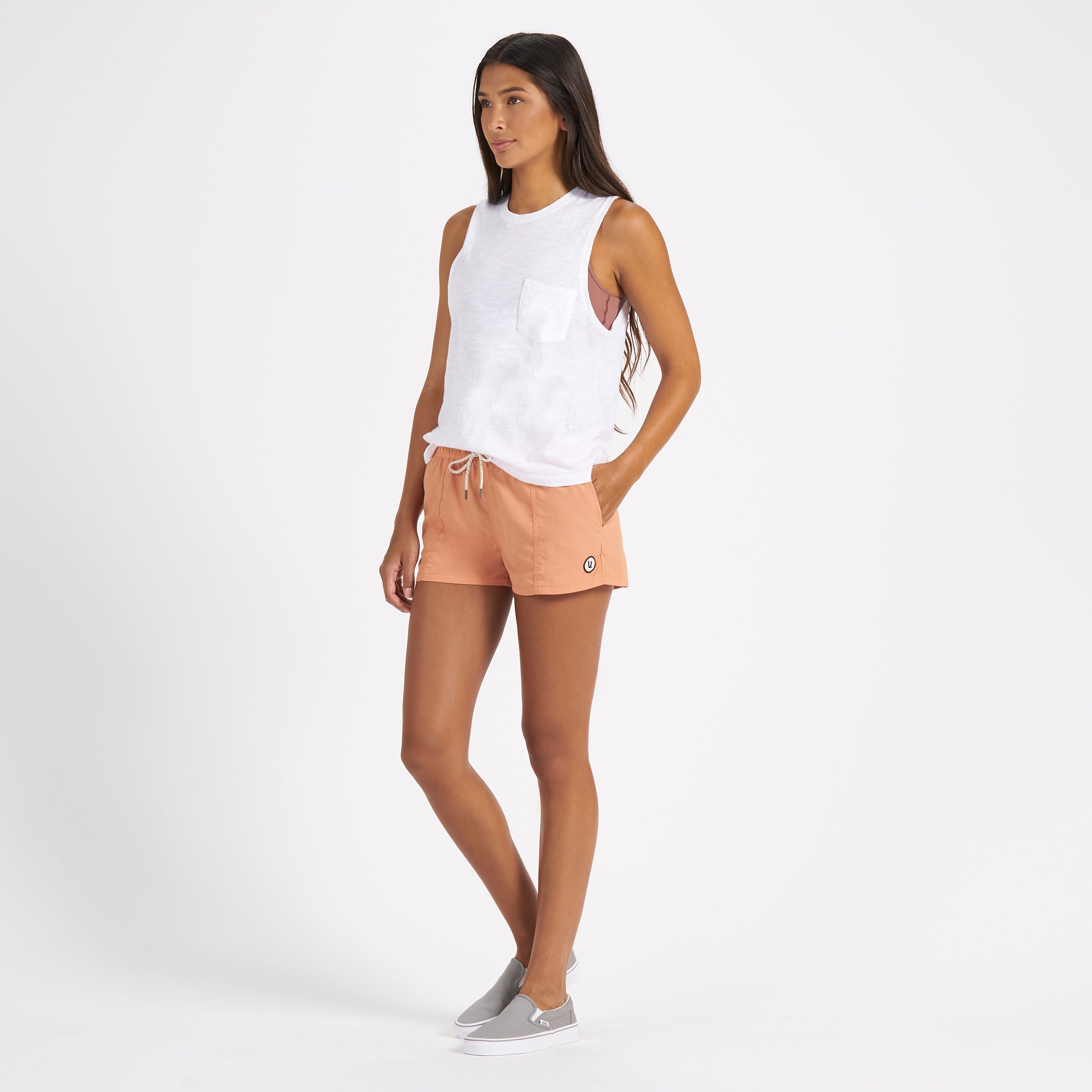 Sunset Tank | White