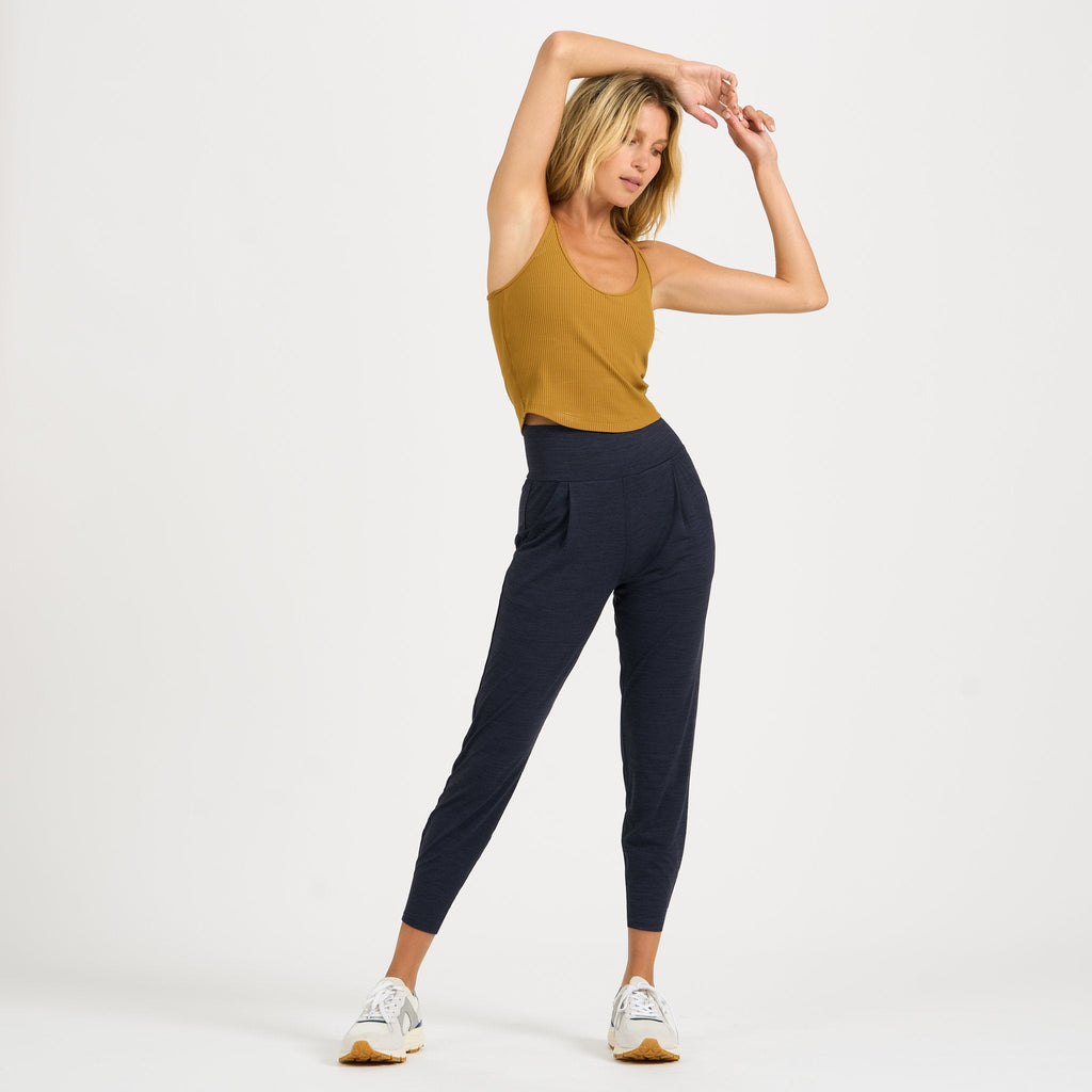 Rib Crop Tank | Dark Golden