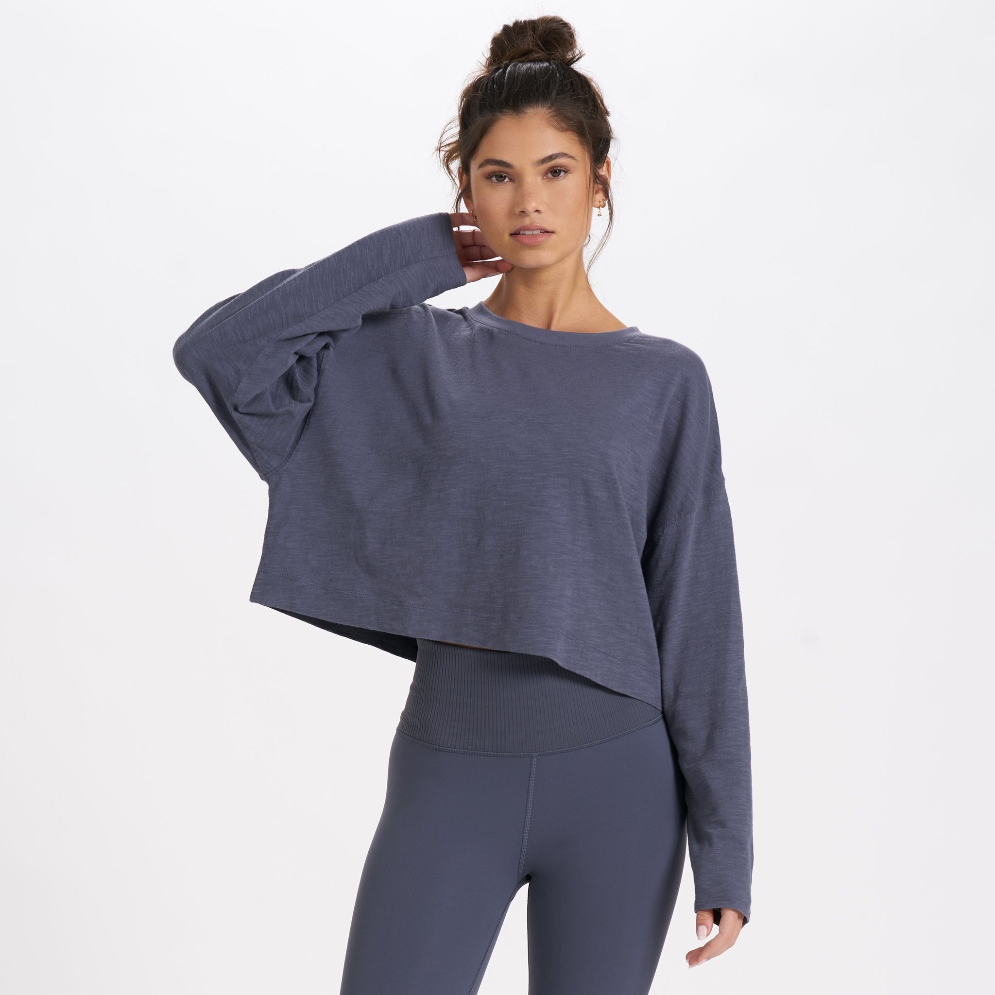 Long-Sleeve Sundown Tee | Azure
