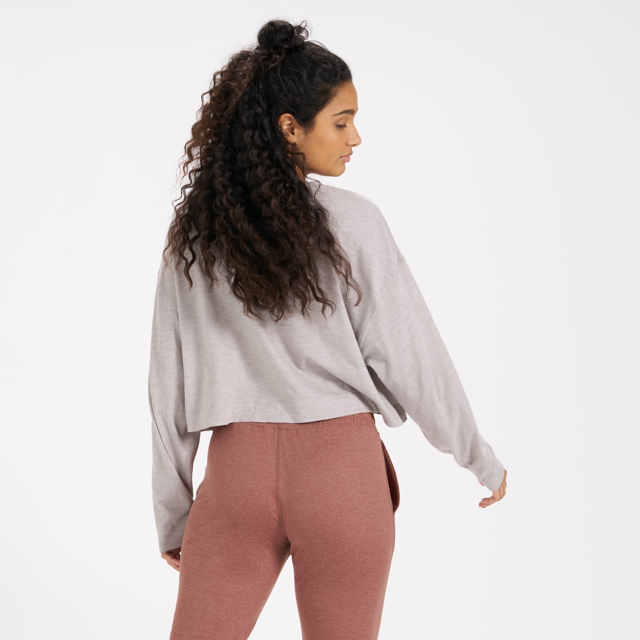 Long-Sleeve Sundown Tee | Fog