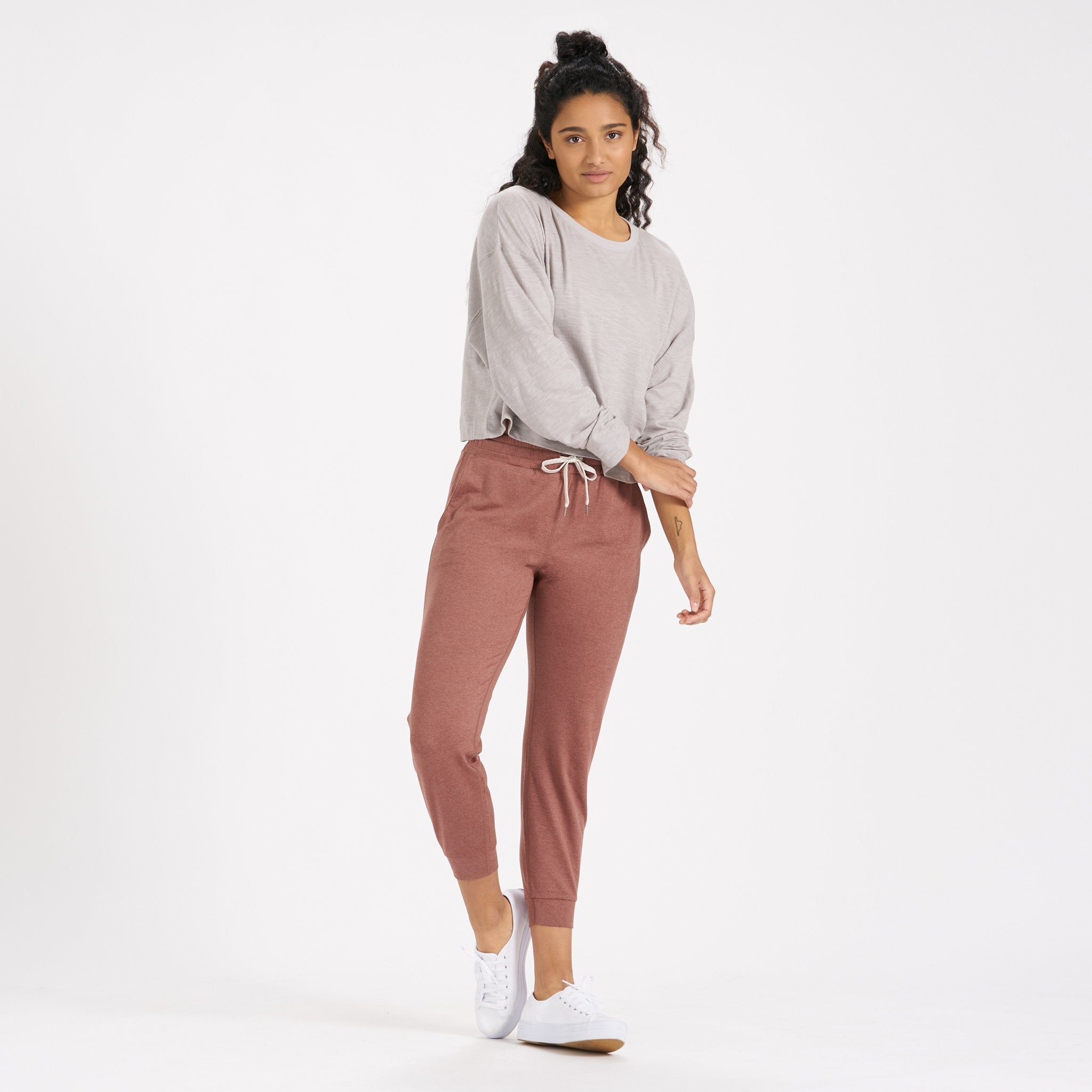 Long-Sleeve Sundown Tee | Fog