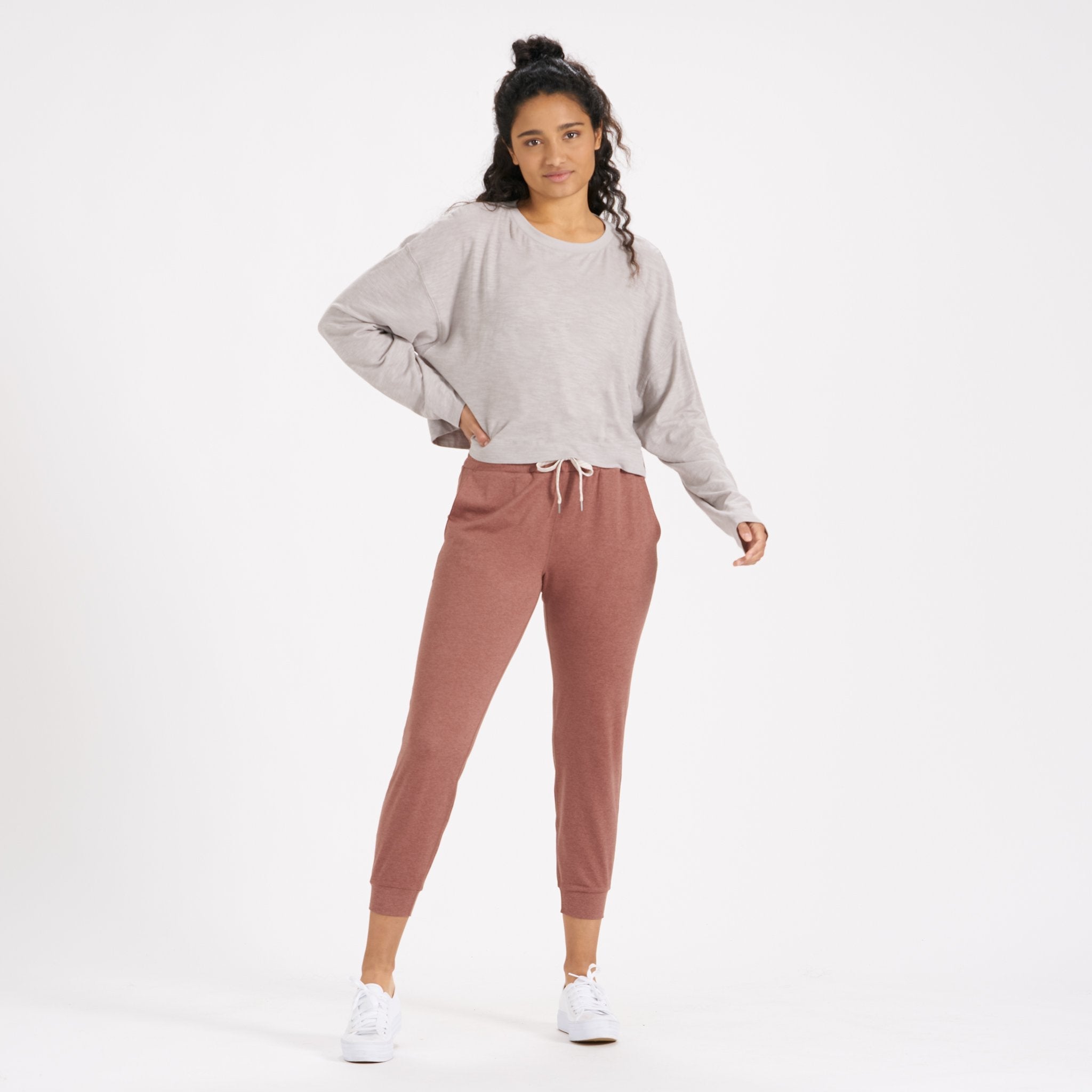 Long-Sleeve Sundown Tee | Fog