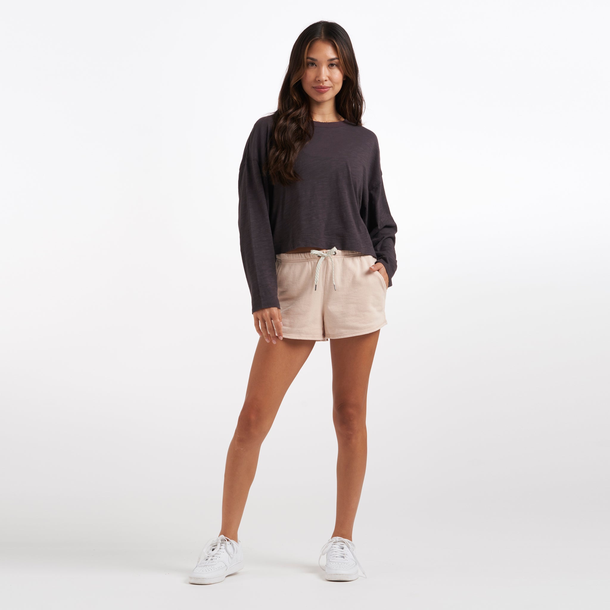 Long-Sleeve Sundown Tee | Quartz