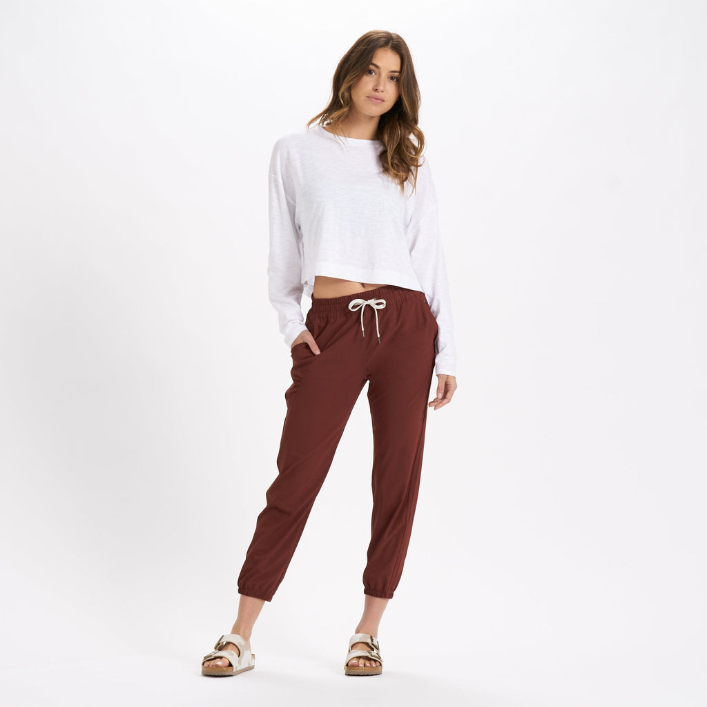 Long-Sleeve Sundown Tee | White