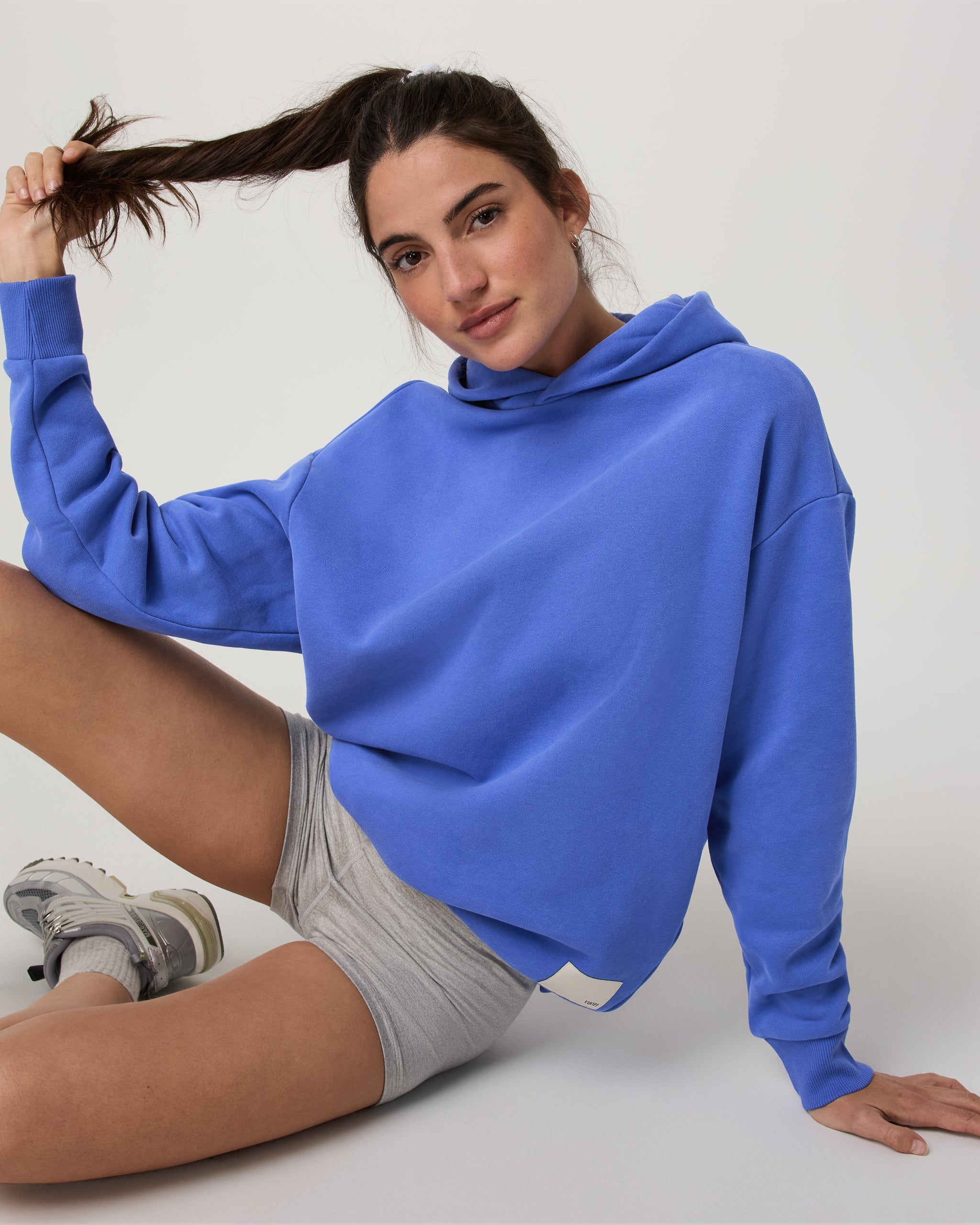 Restore Oversized Hoodie | Bright Iris