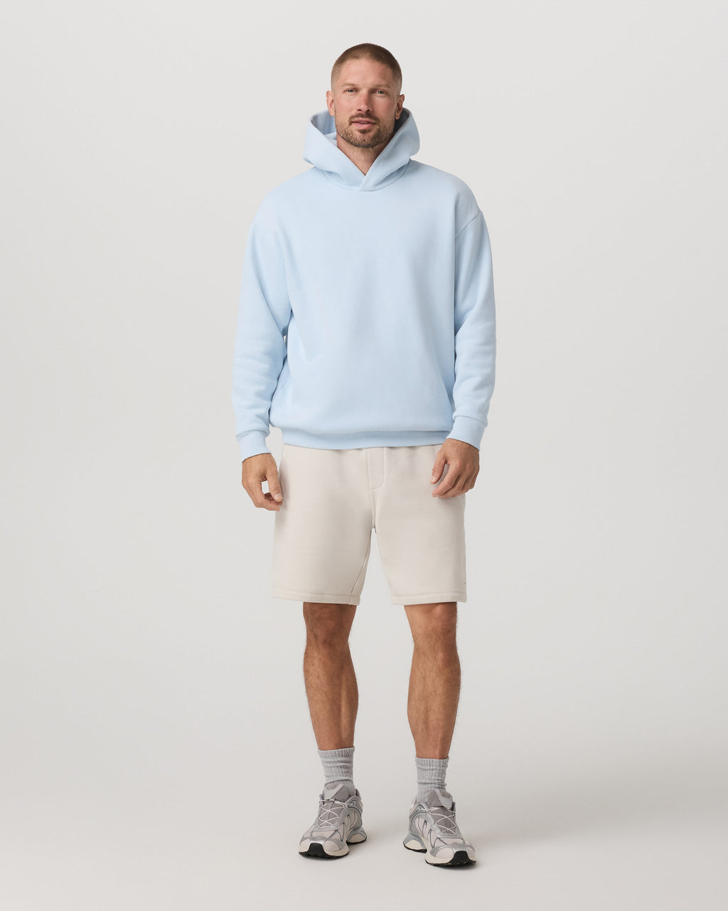 Restore Oversized Hoodie | Light Mist