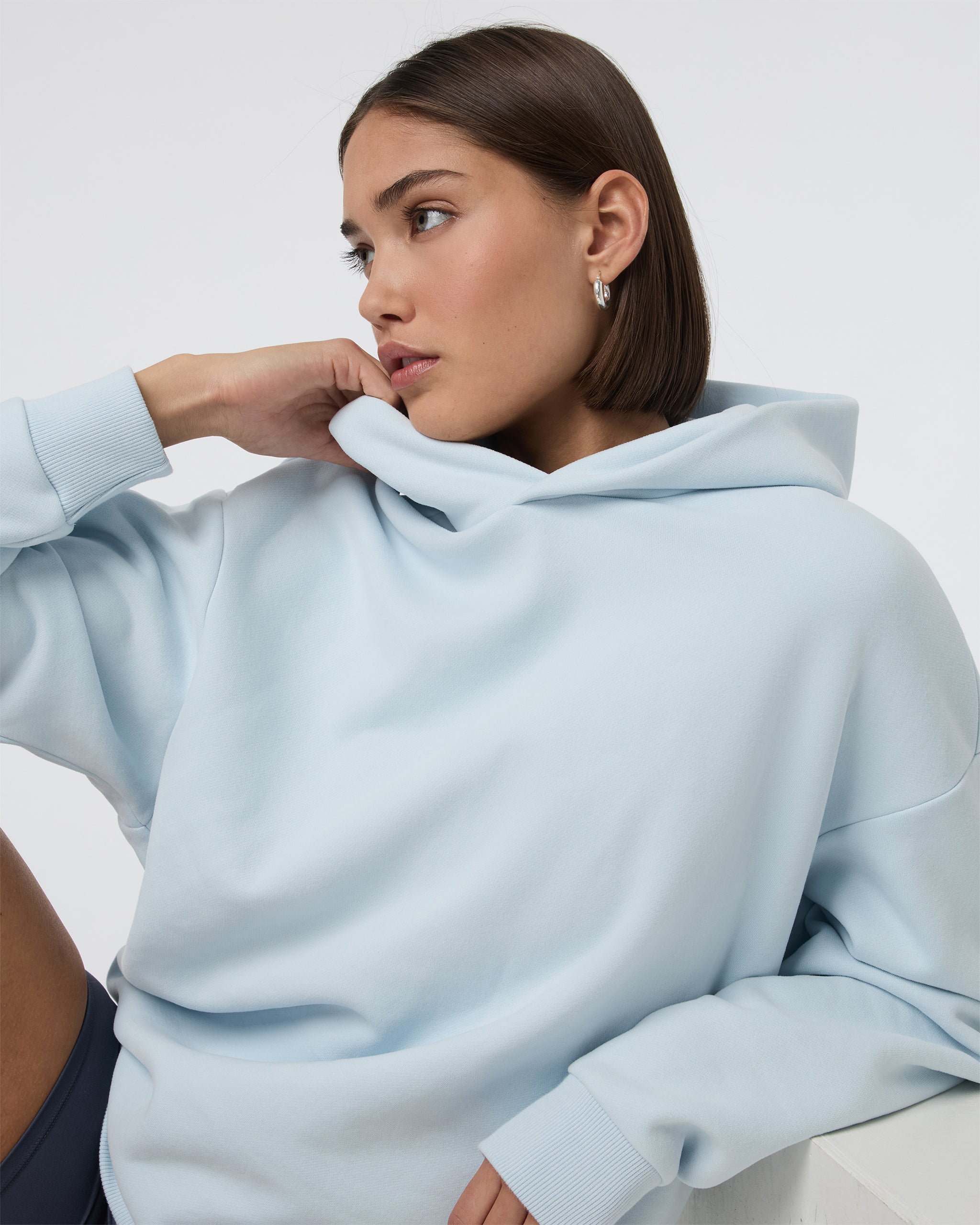 Restore Oversized Hoodie | Light Mist