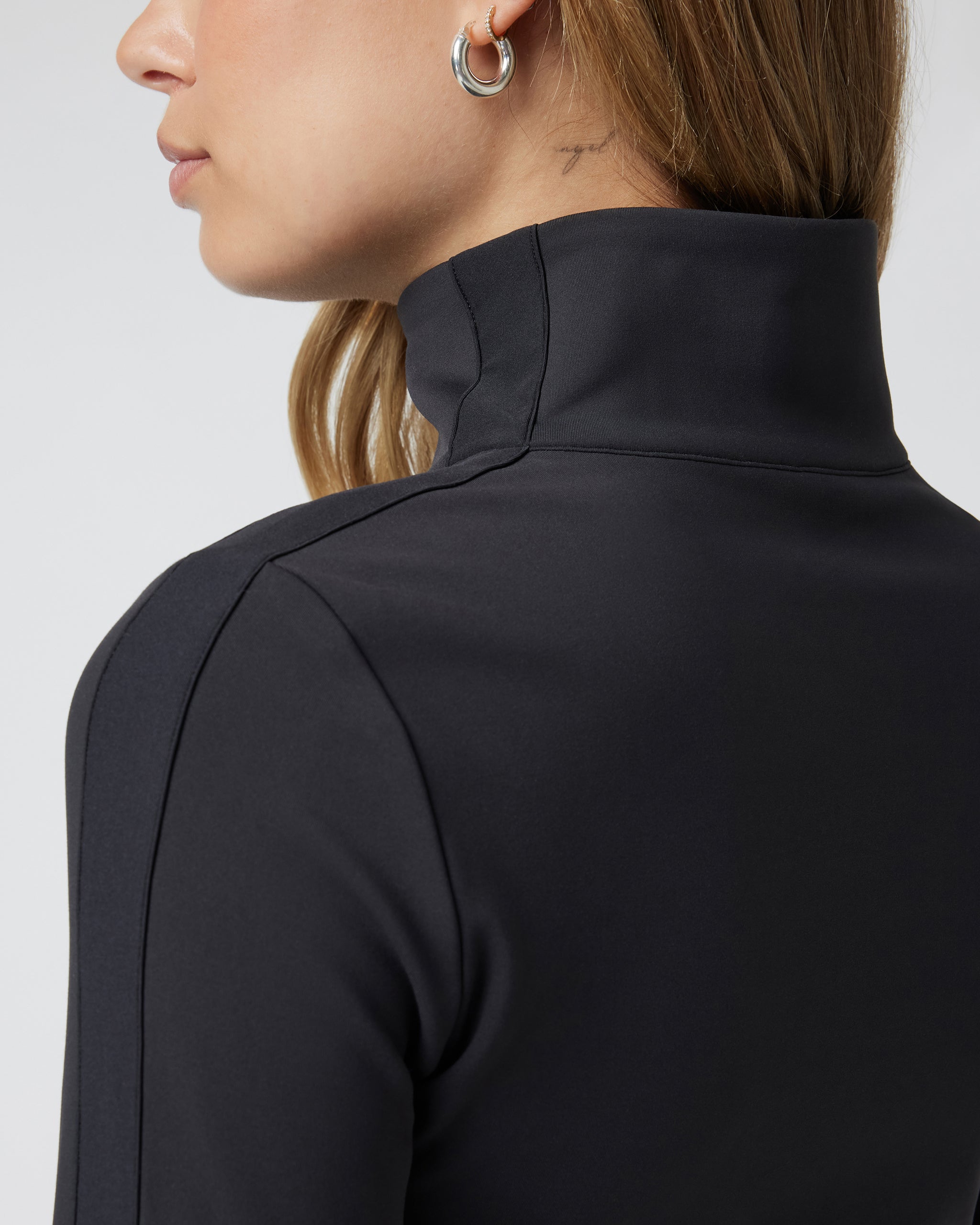 Chilled Out Track Full Zip | Washed Black