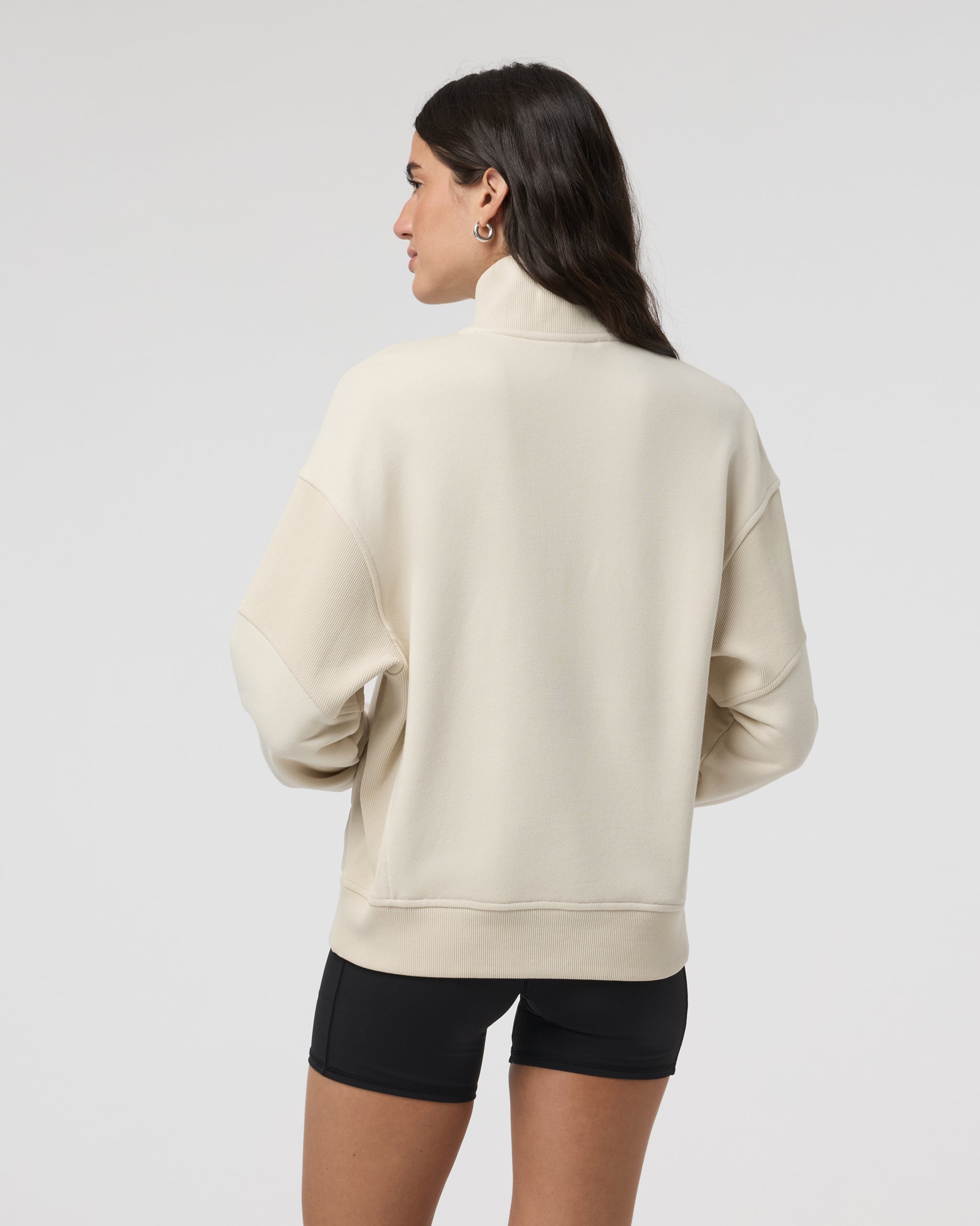 Sedona Rib Half Zip | Bone
