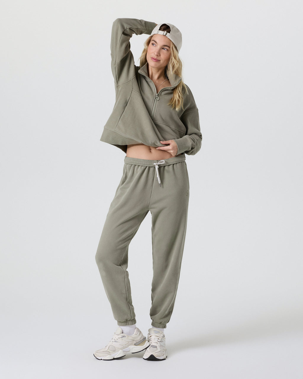 Sedona Rib Half Zip | Metal