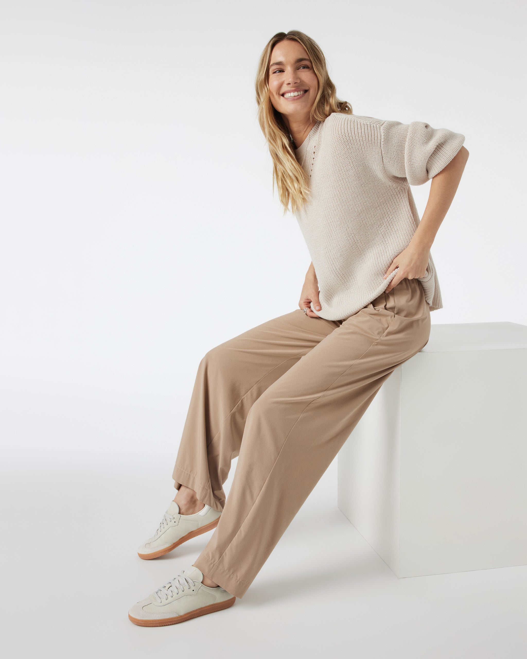 Alps Crew Neck Sweater | Dune