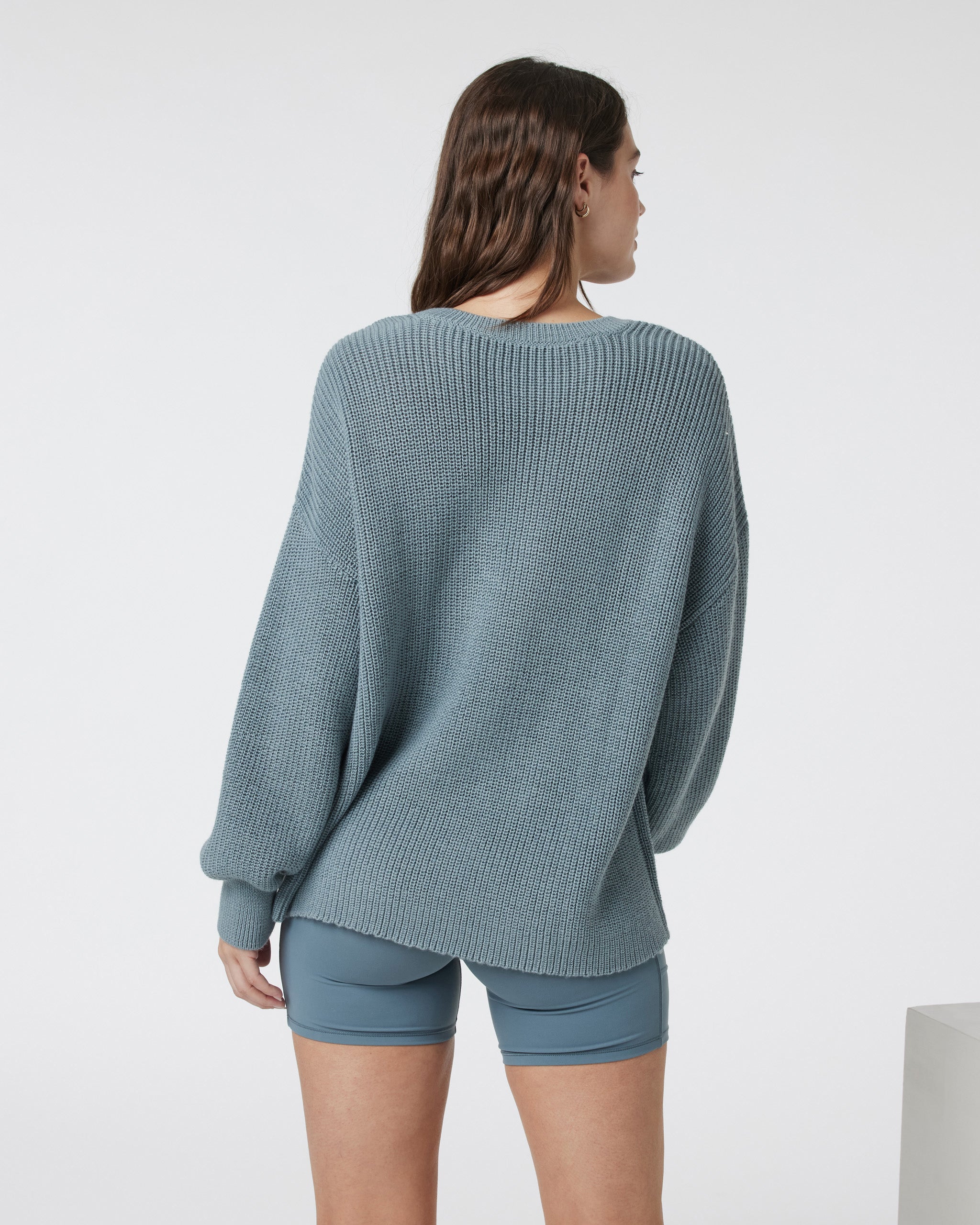 Alps Crew Neck Sweater | Vintage Pistachio