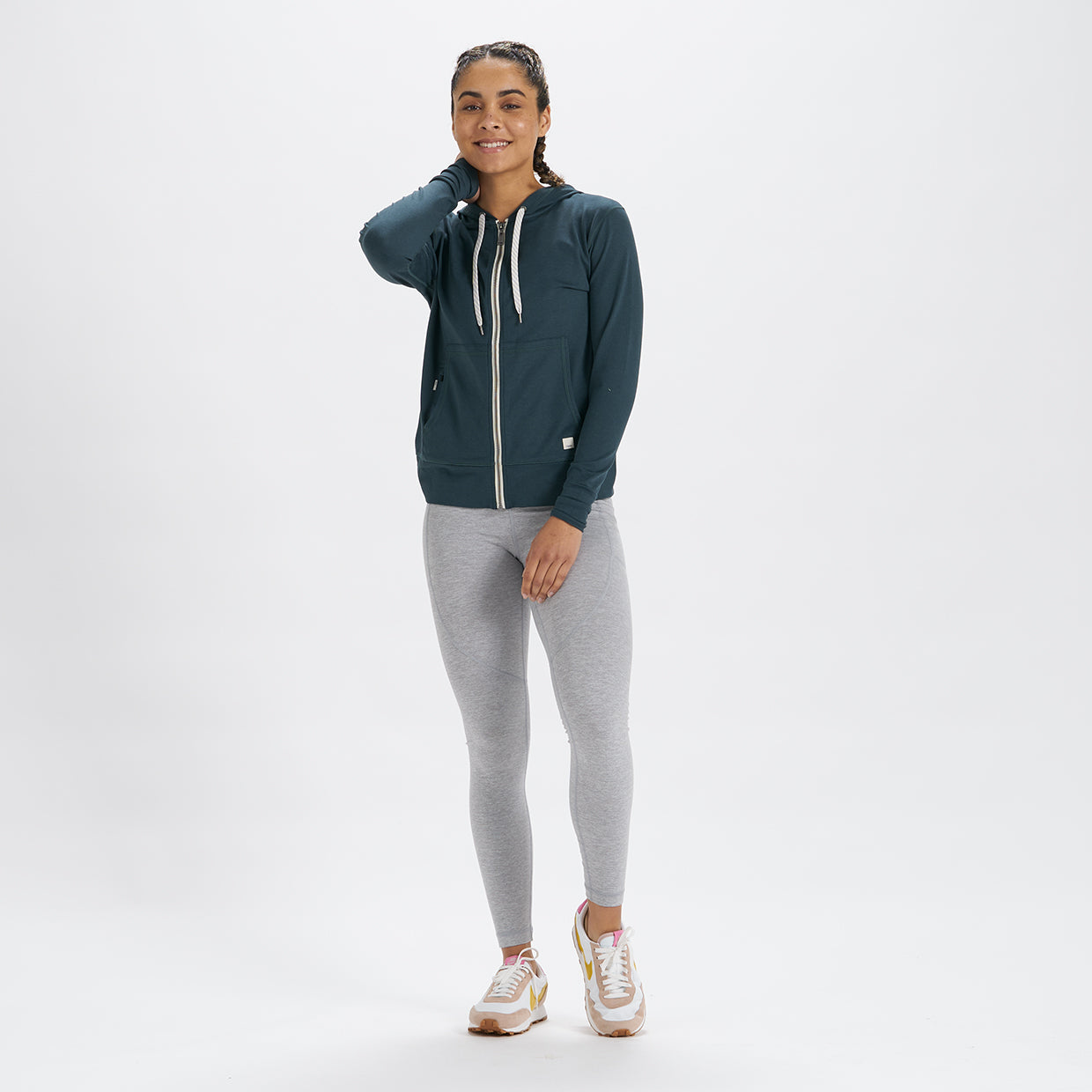 Halo Performance Hoodie | Beryl Heather