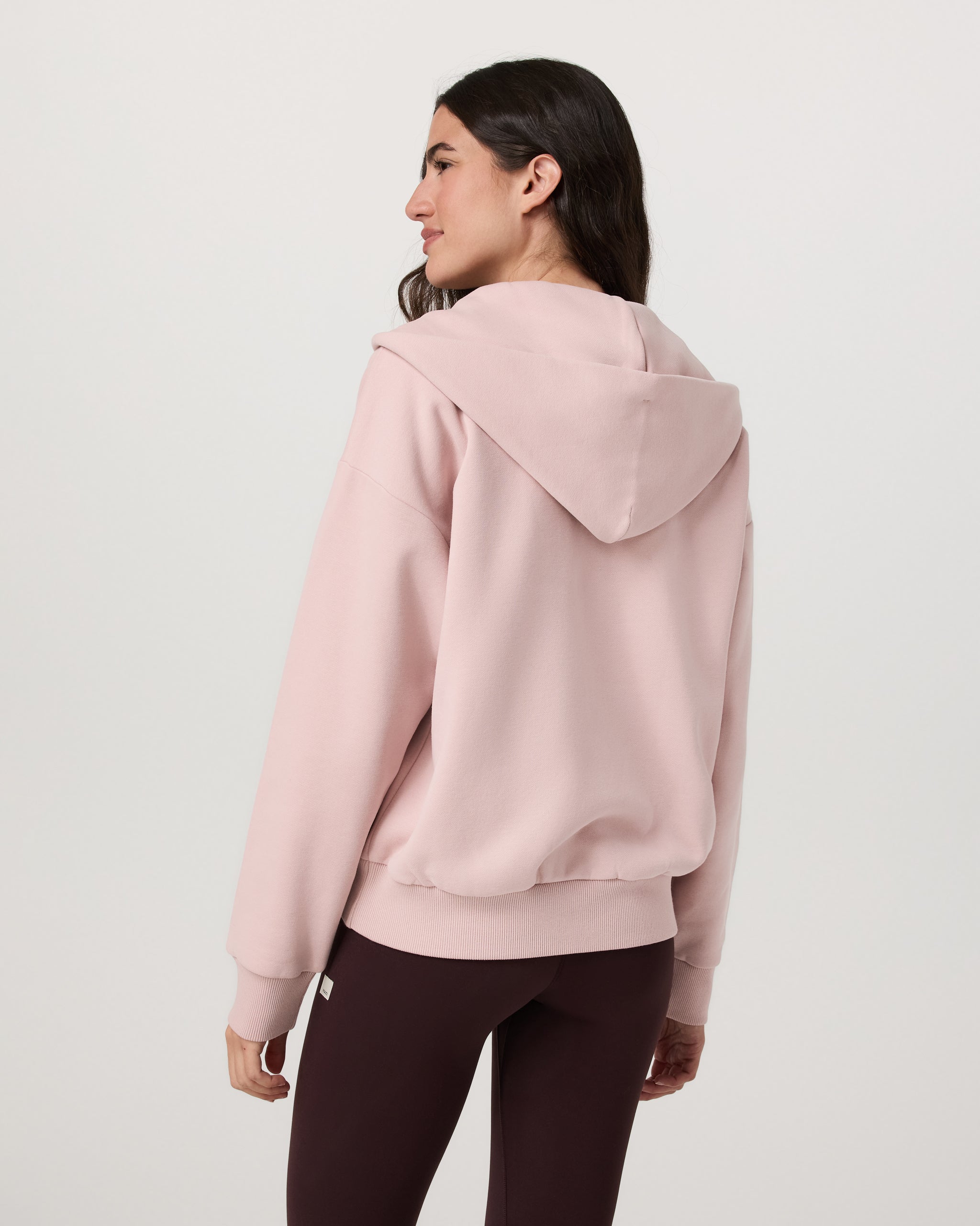 Restore Full Zip Hoodie | Vintage Rose