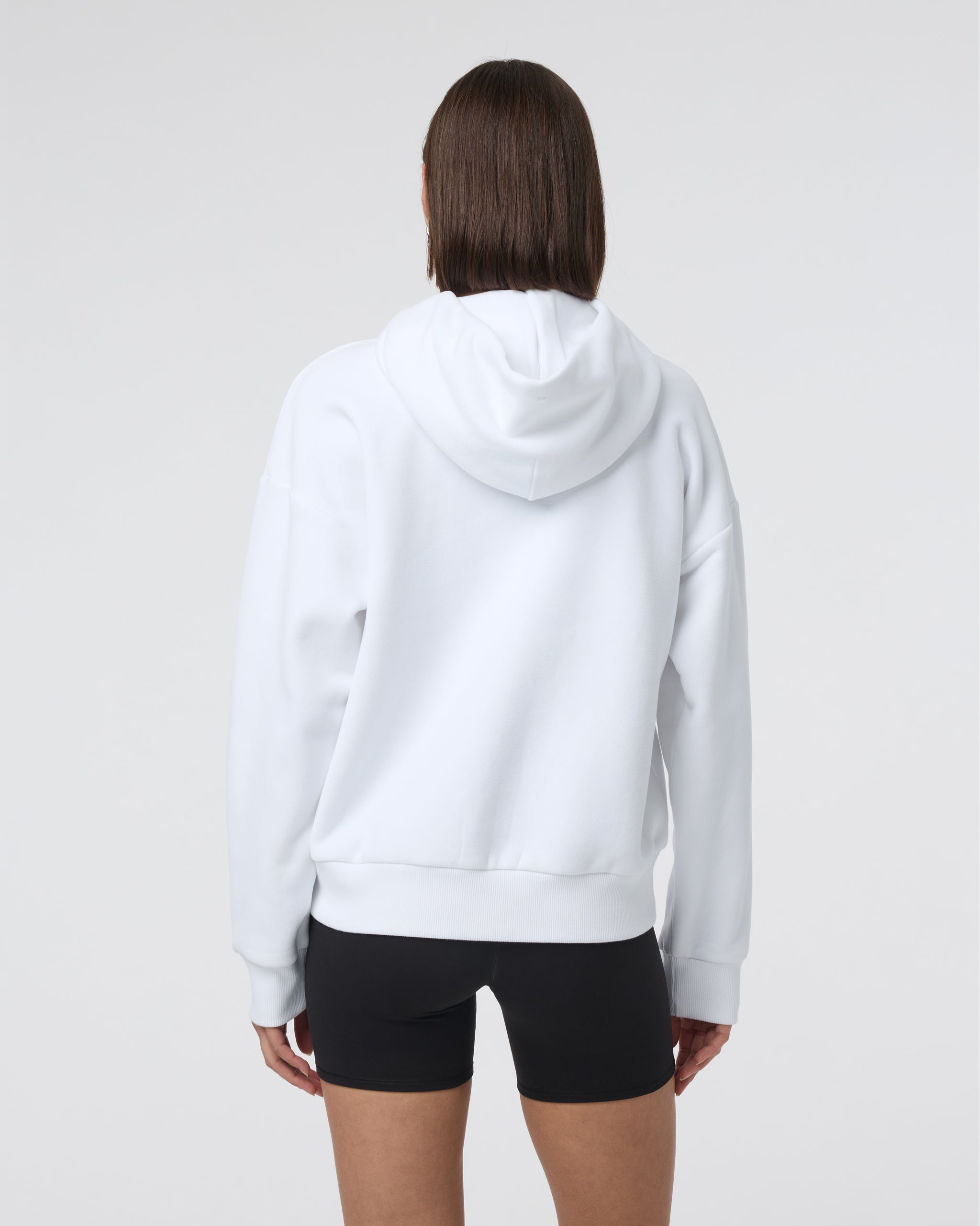 Restore Full Zip Hoodie | White