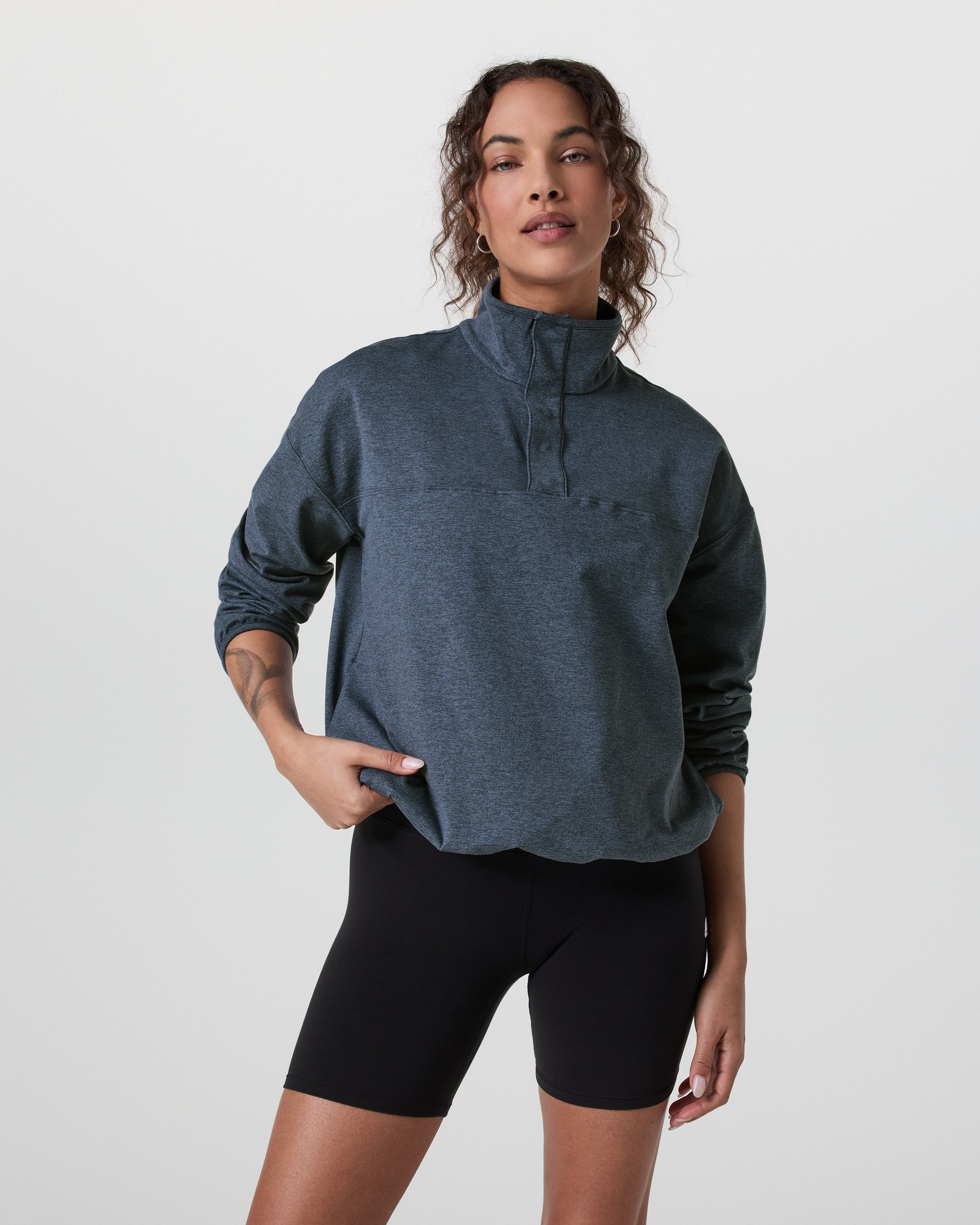 Granite Snap Mock | Big Sur Heather
