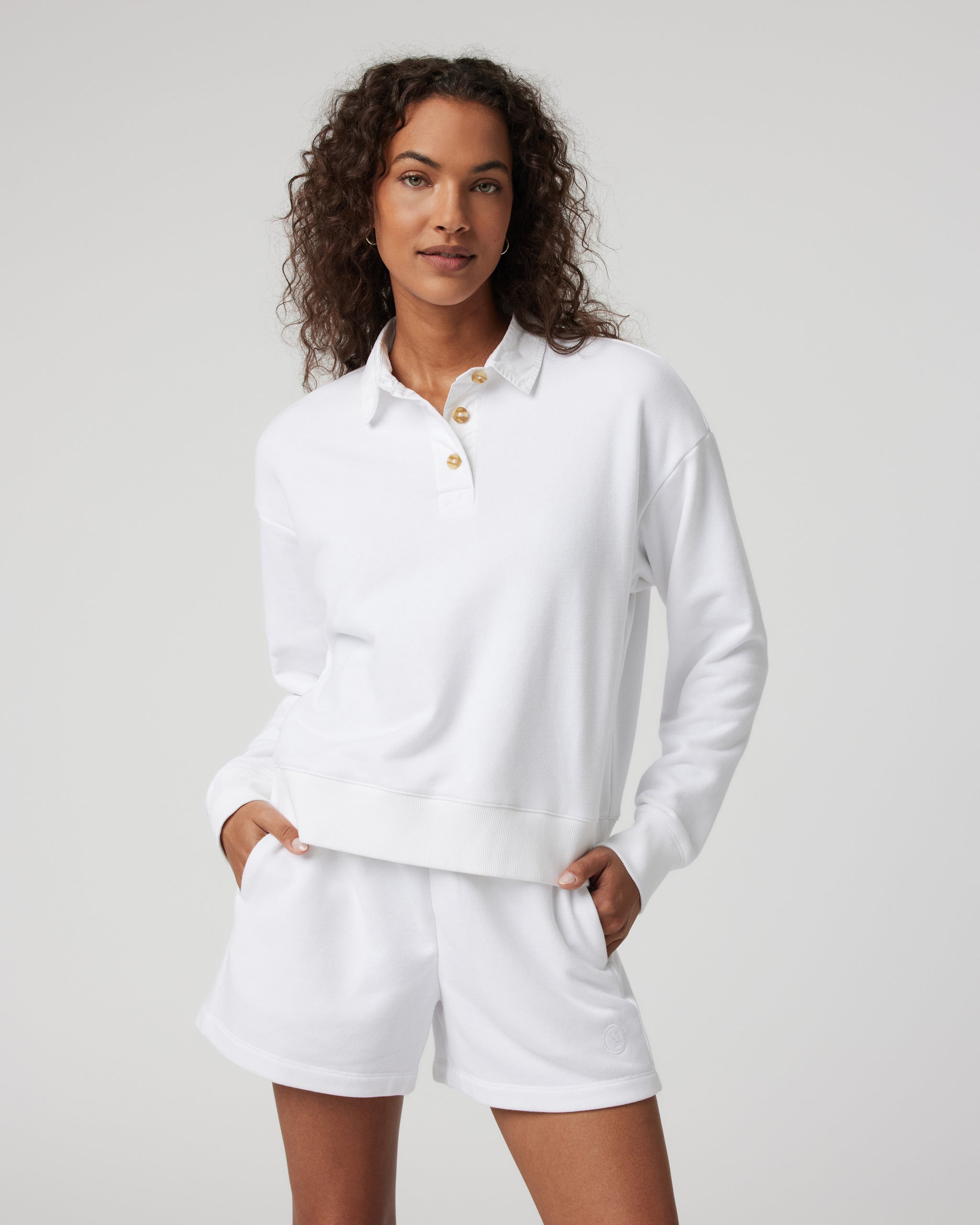 Sedona Rugby Polo | White