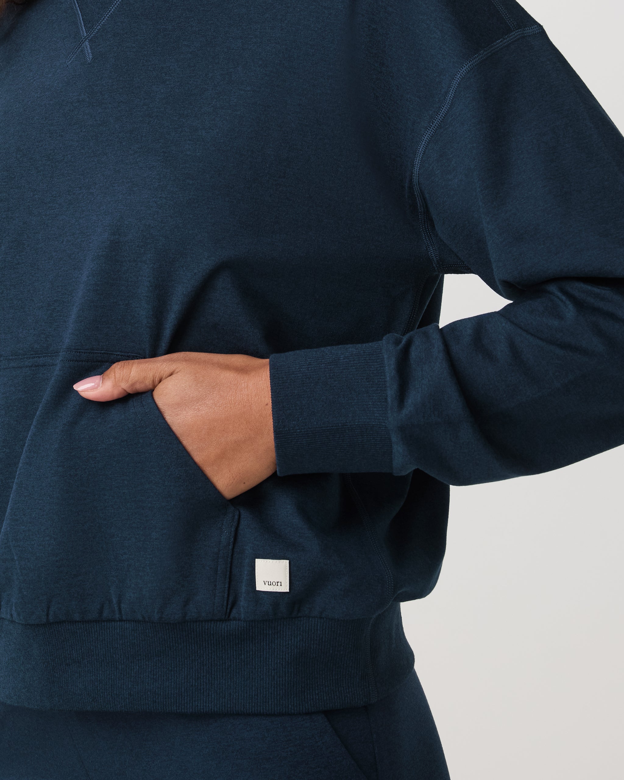Halo Modern Pullover Hoodie | Blue Coast Heather