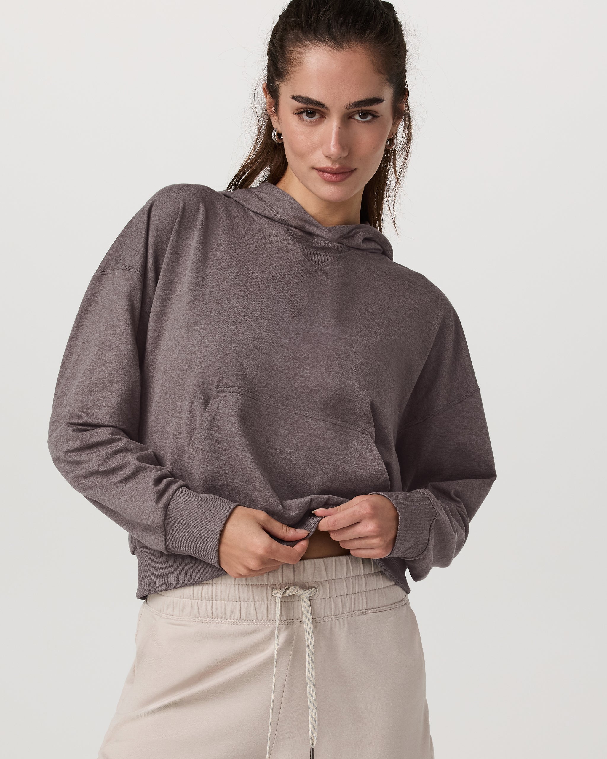 Halo Modern Pullover Hoodie | Huckleberry Heather