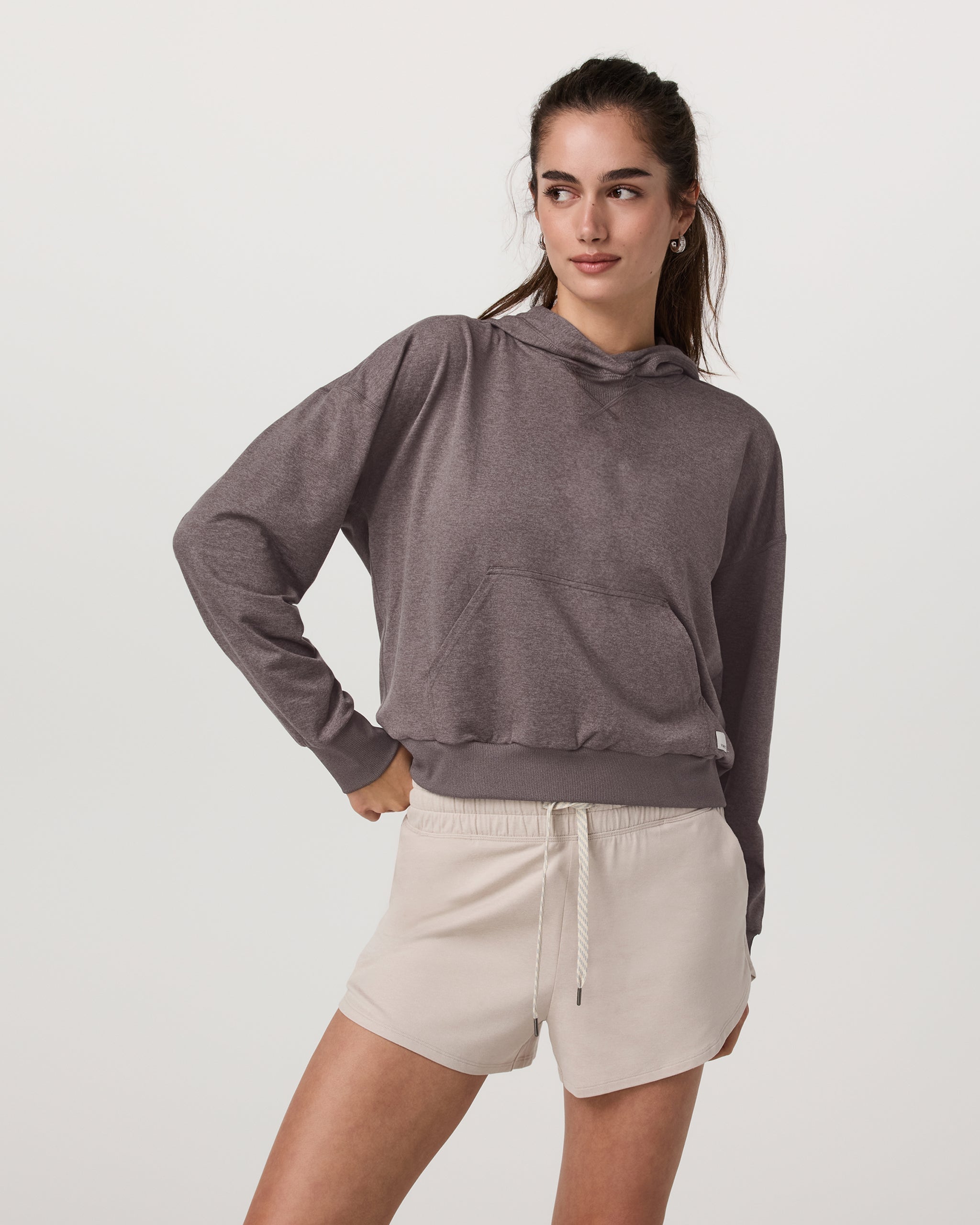 Halo Modern Pullover Hoodie | Huckleberry Heather