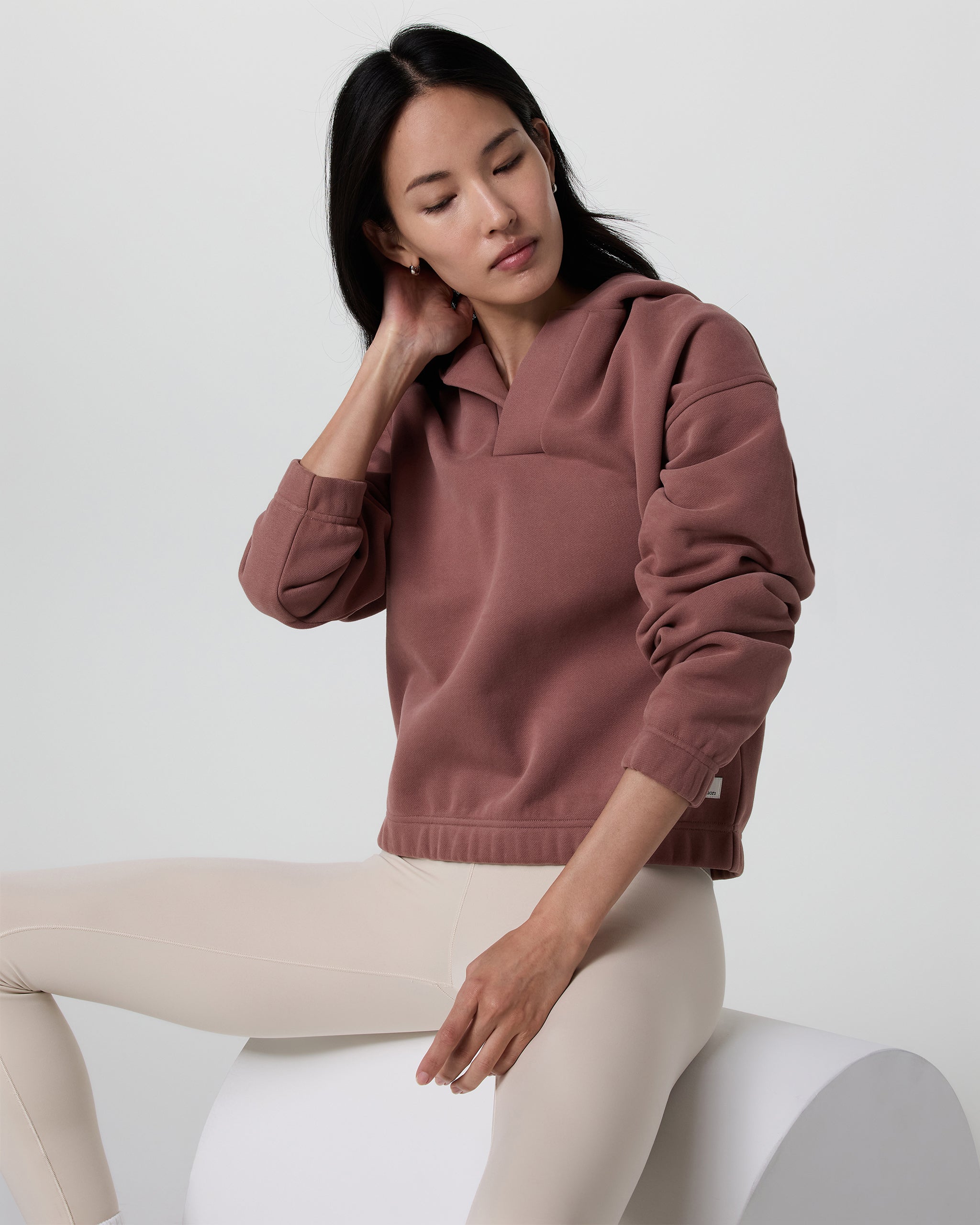 Restore Notch Hoodie | Sedona Brown