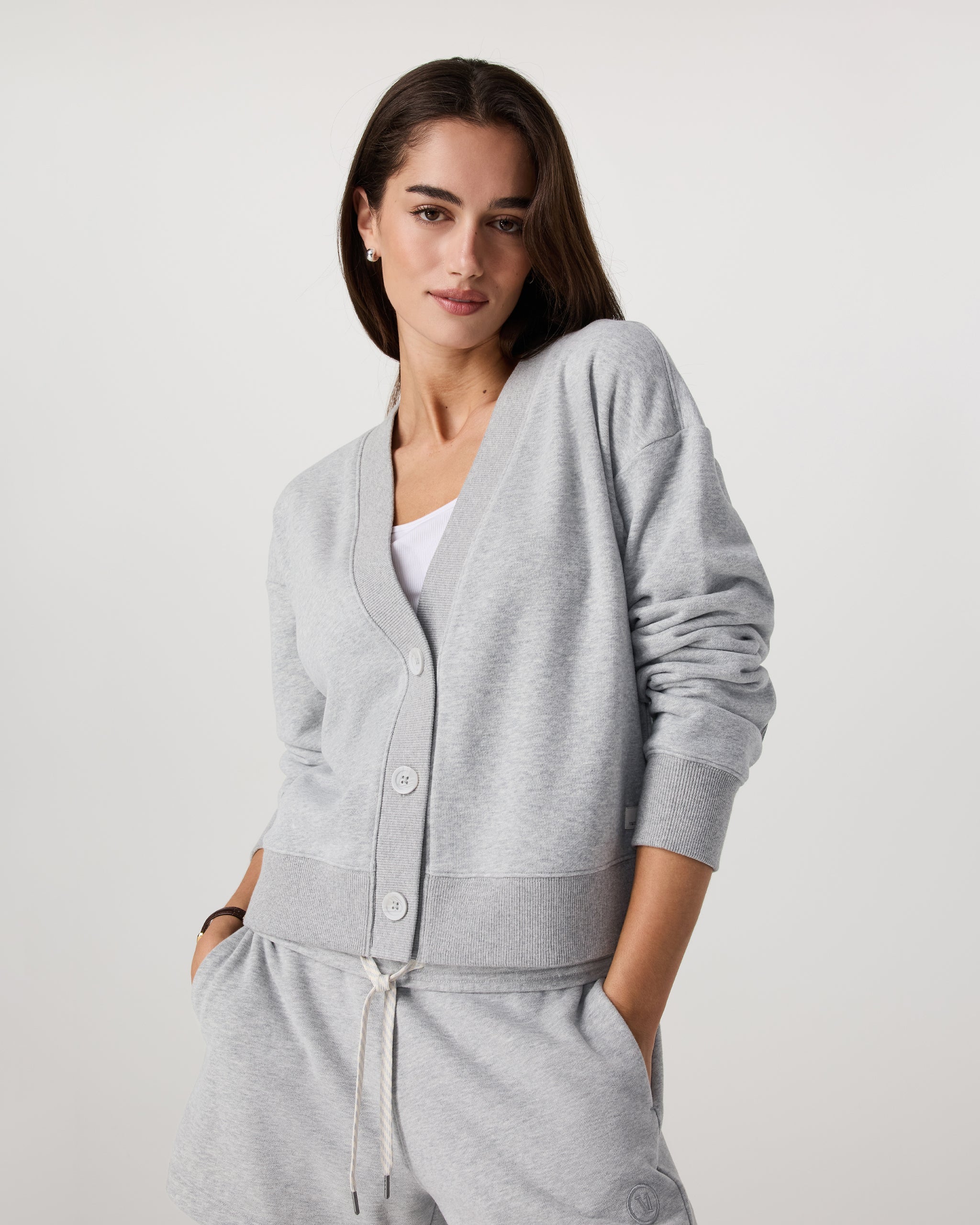 Sedona Cardigan | Light Heather Grey