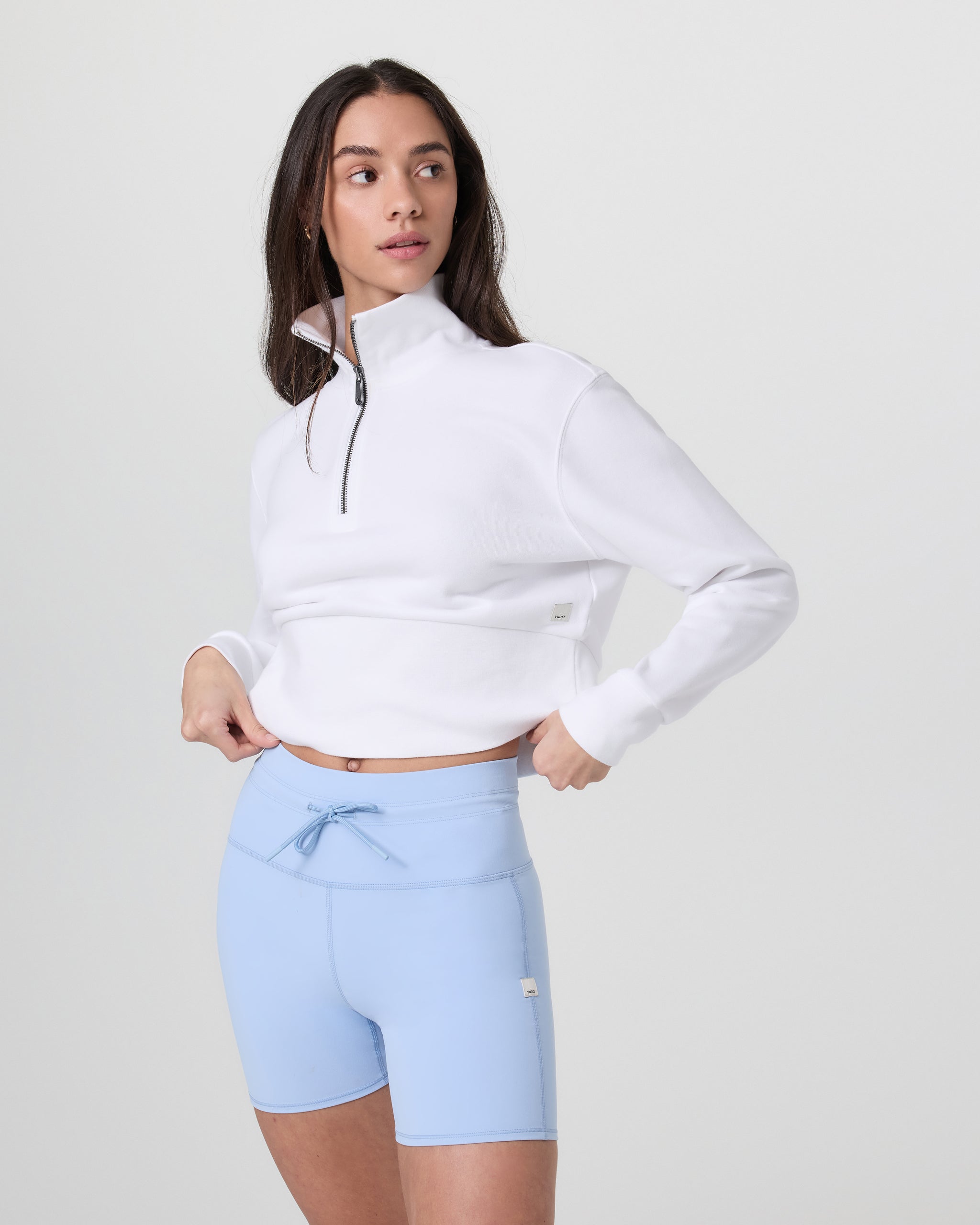 Sedona Sport Half Zip | White