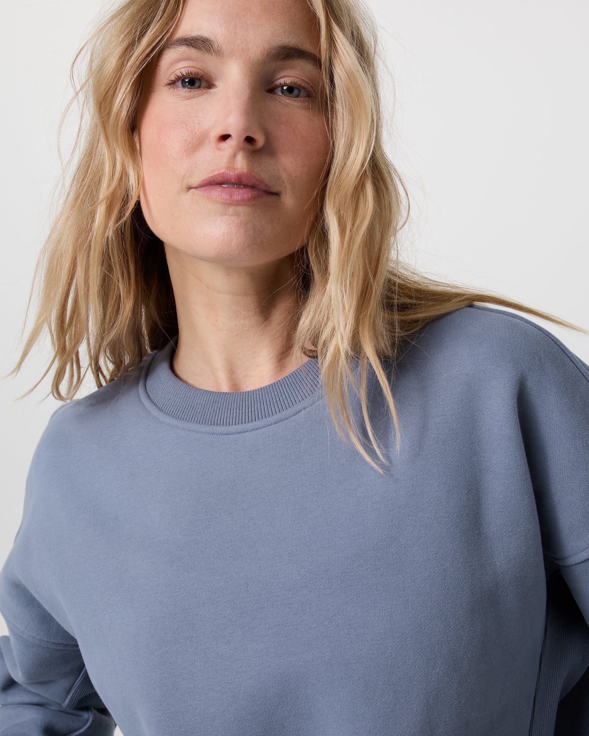 Restore Rib Crew | Blue Heron