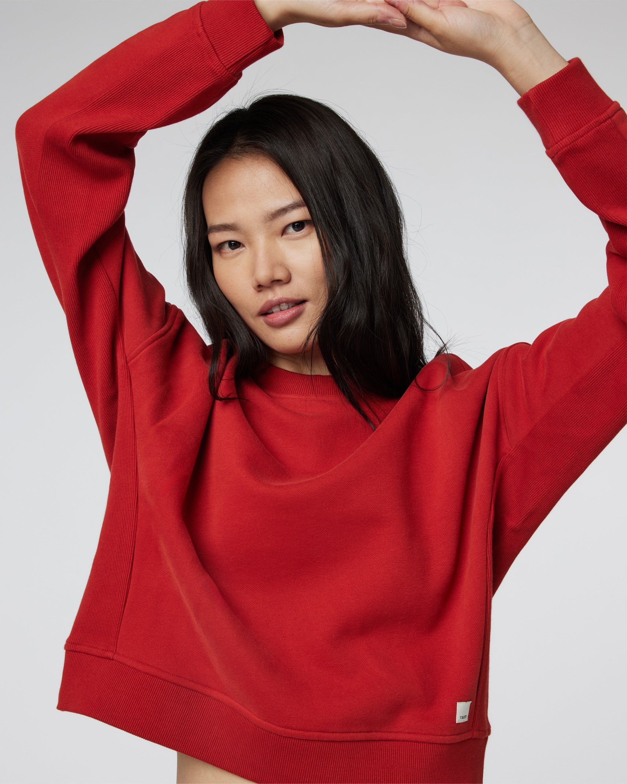 Restore Rib Crew | Scarlet