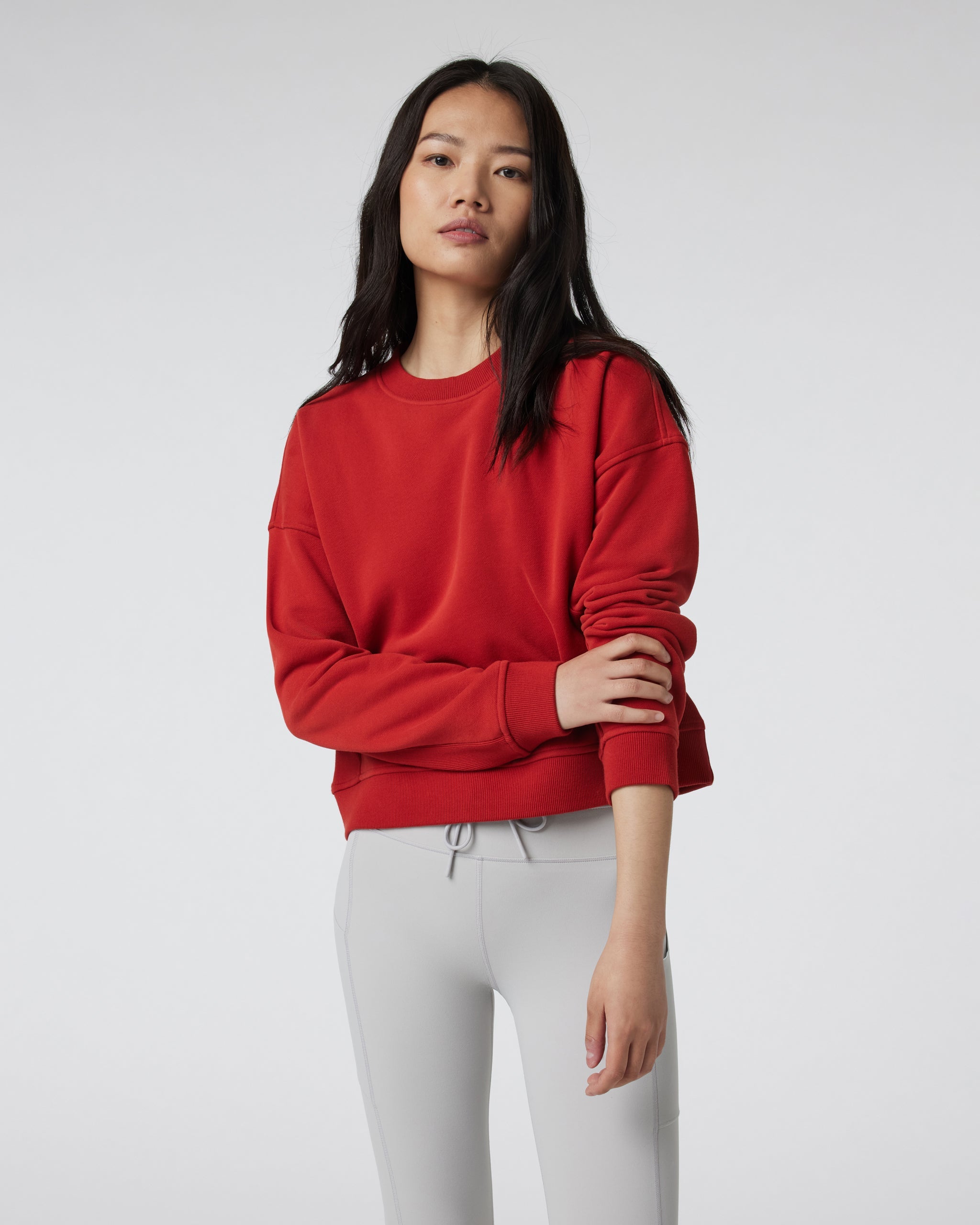 Restore Rib Crew | Scarlet