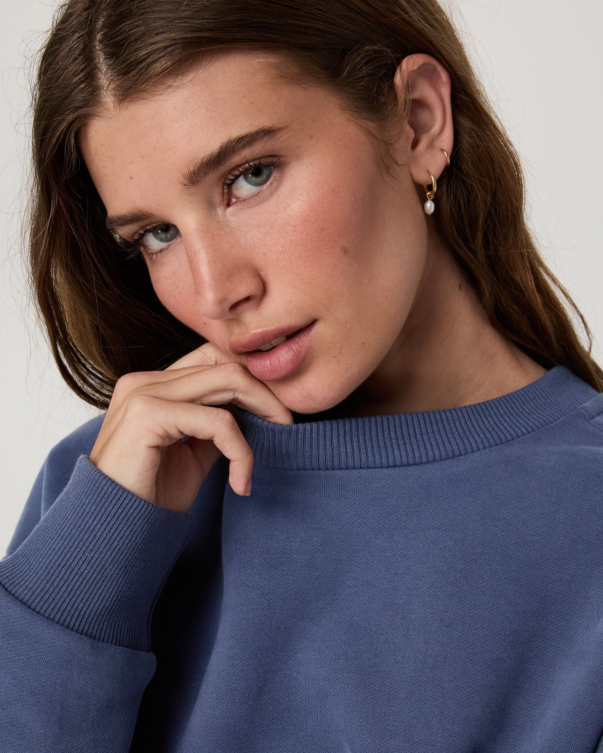 Restore Oversized Crew 2.0 | French Blue