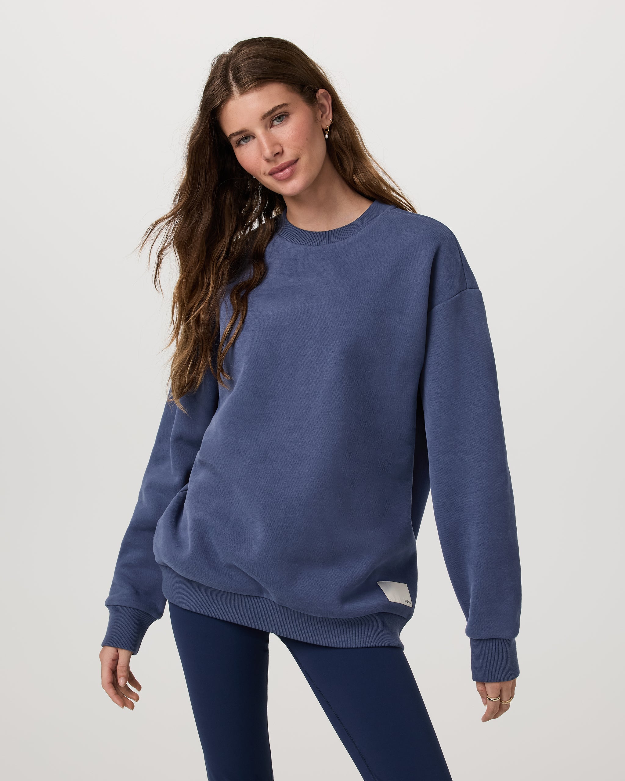 Restore Oversized Crew 2.0 | French Blue