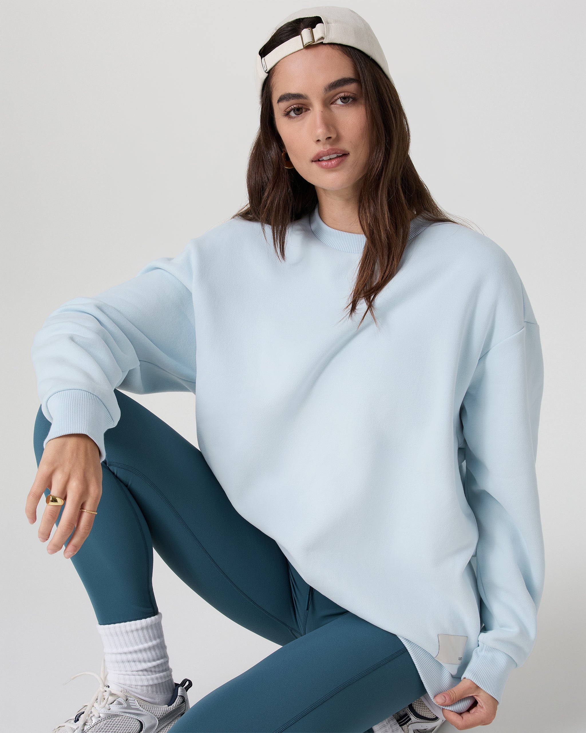 Restore Oversized Crew 2.0 | Light Mist