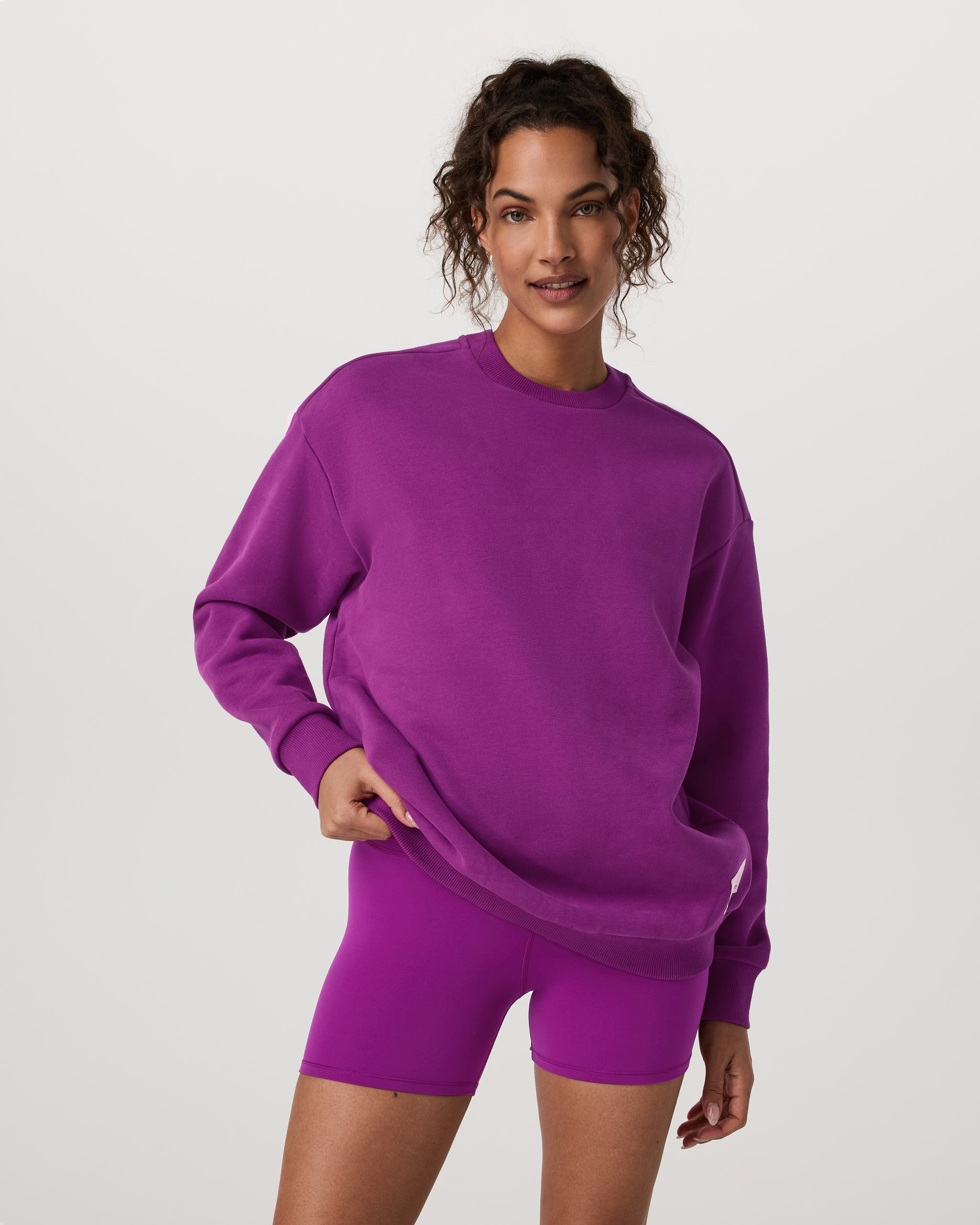Restore Oversized Crew 2.0 | Magenta