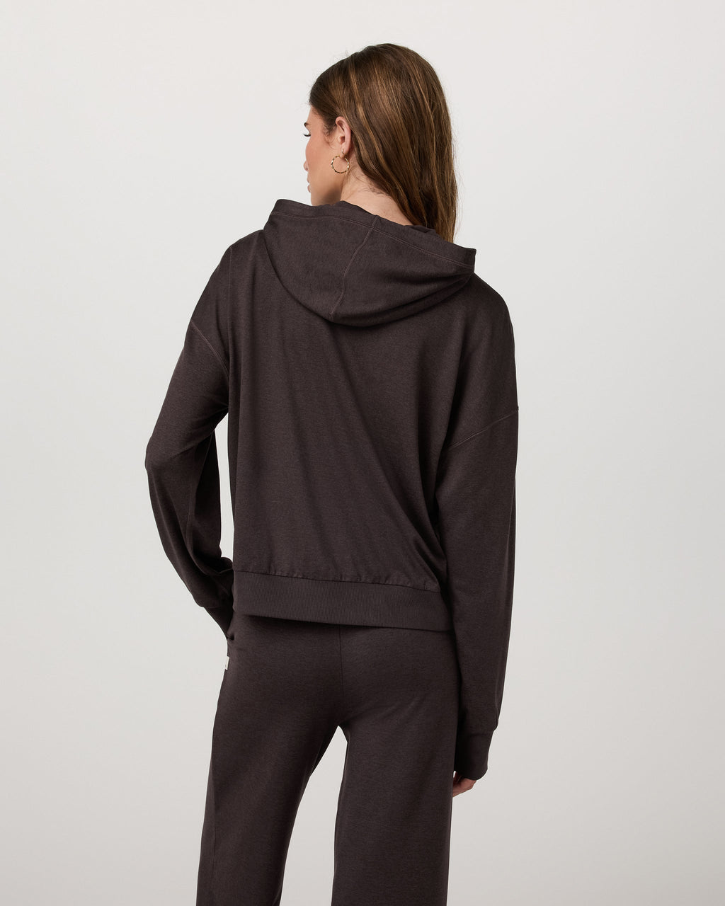 Halo Modern Full Zip Hoodie | Java Heather