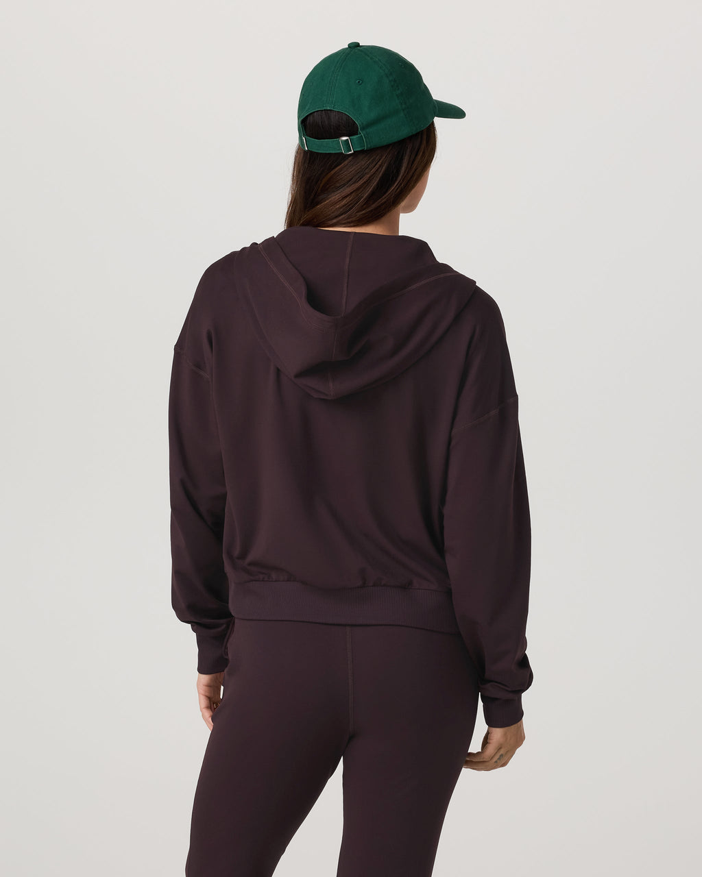 Halo Modern Full Zip Hoodie | Raisin