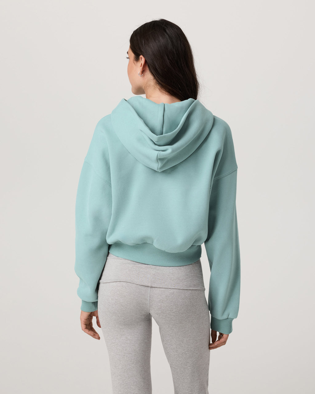 Restore Mini Full Zip Hoodie | Sea Spray