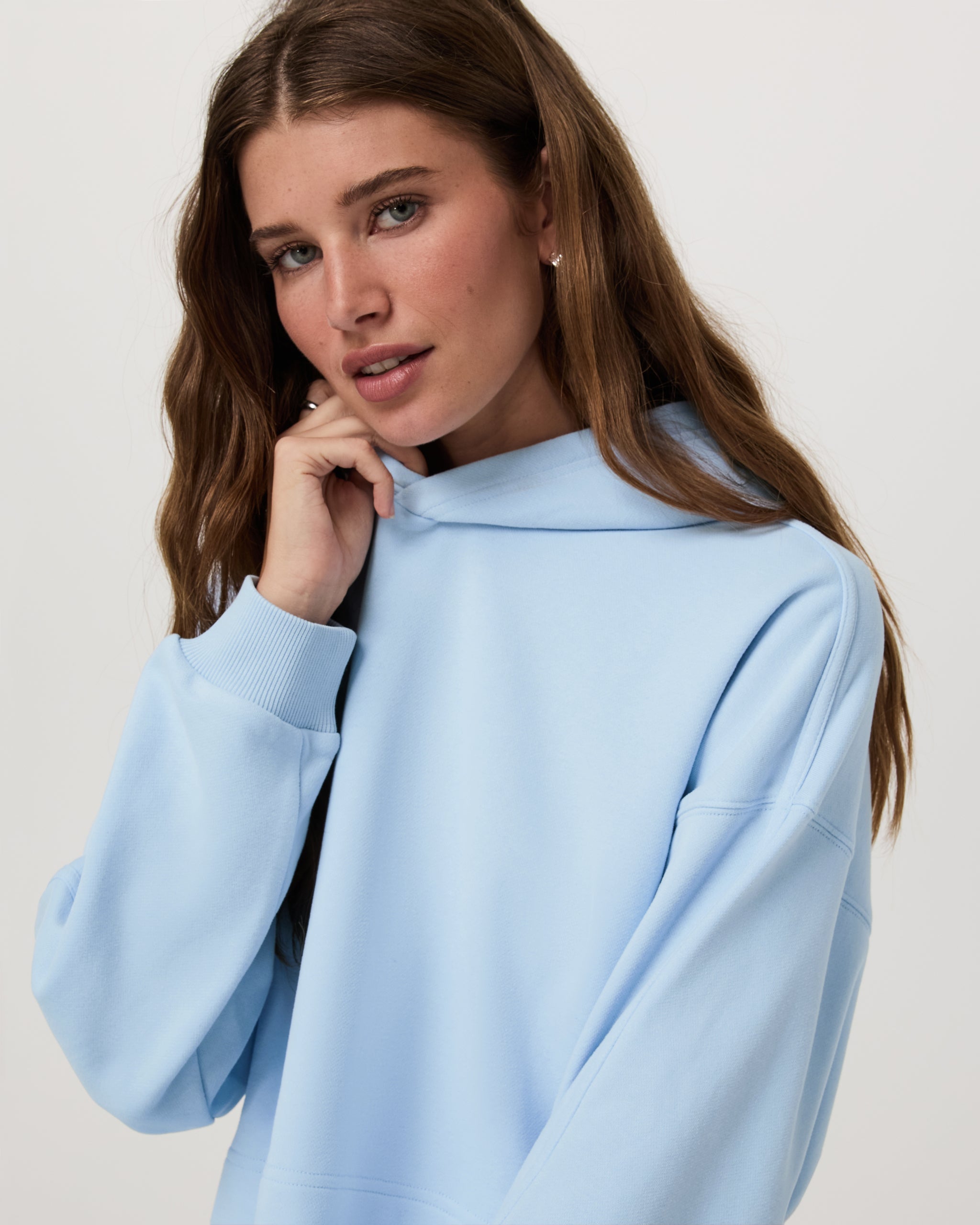Sedona Pullover Hoodie | Crystal Blue