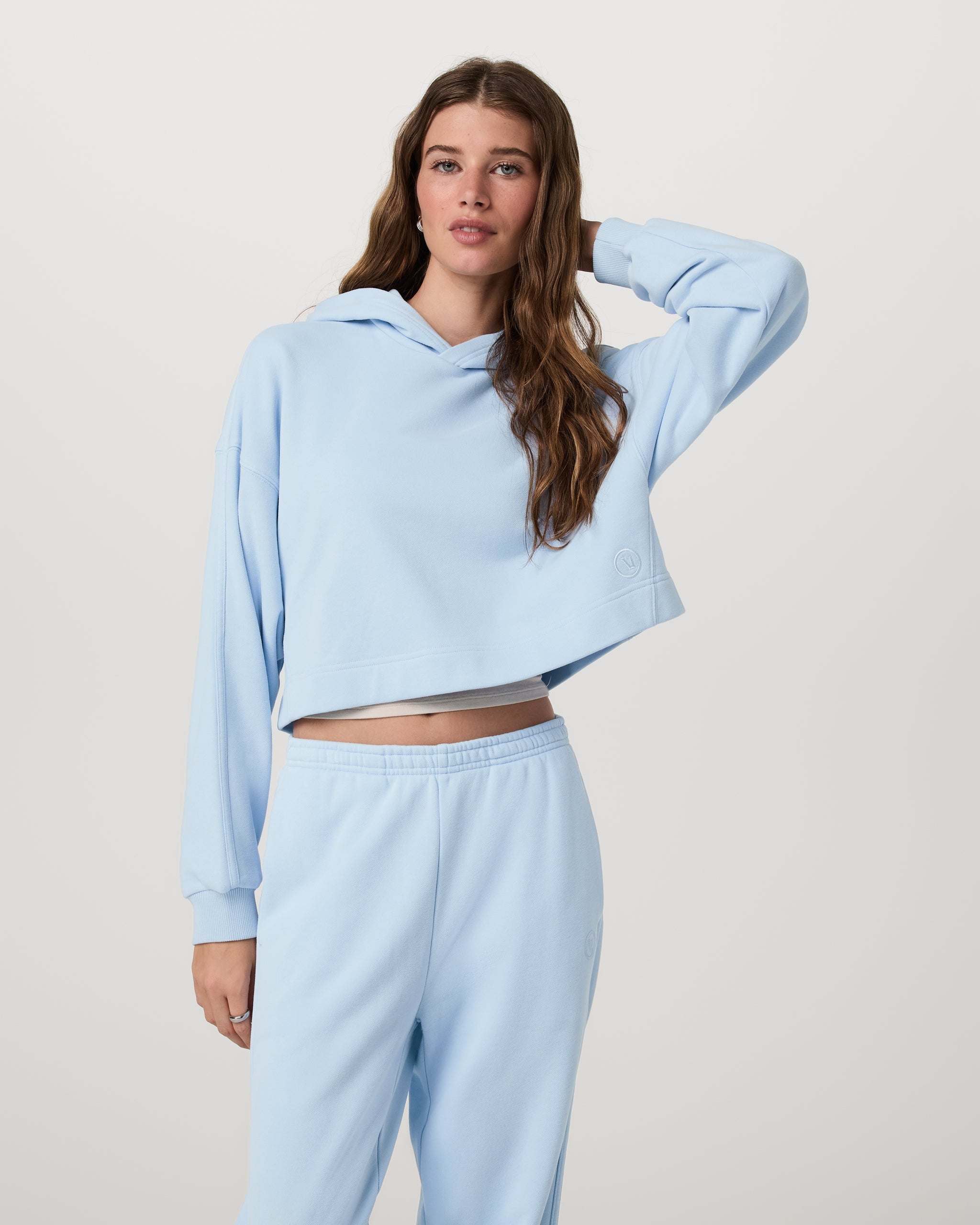 Sedona Pullover Hoodie | Crystal Blue