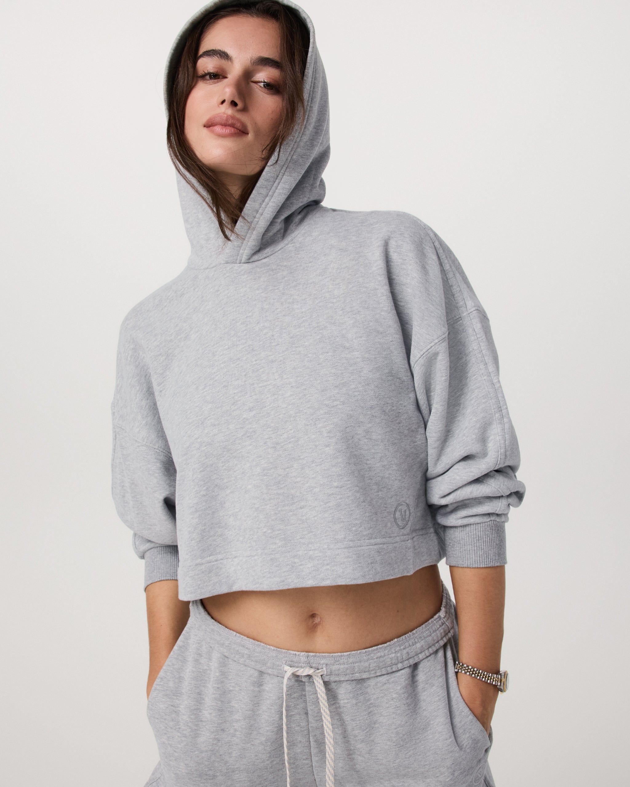 Sedona Pullover Hoodie | Light Heather Grey