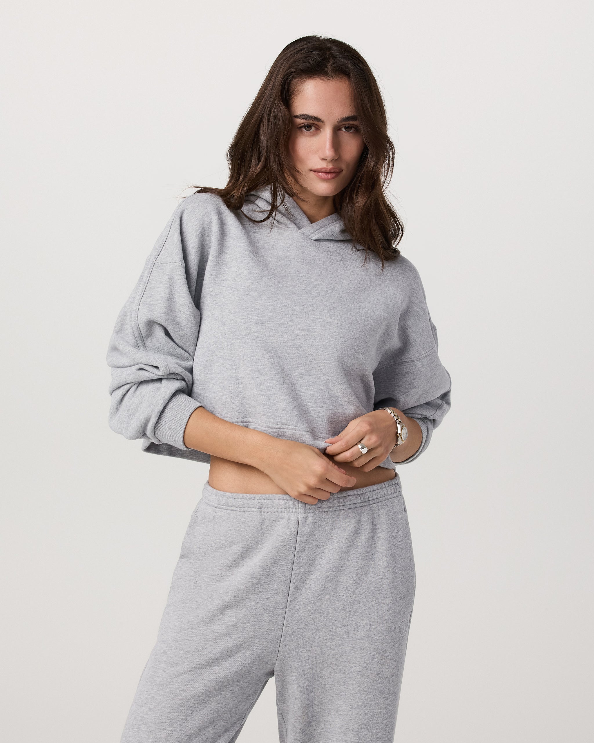 Sedona Pullover Hoodie | Light Heather Grey