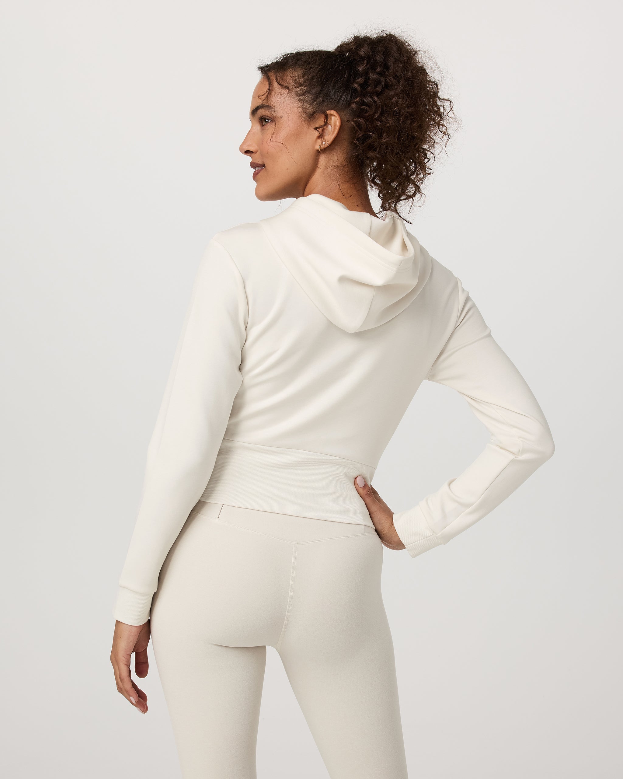 Compose Full Zip Hoodie | Marshmallow