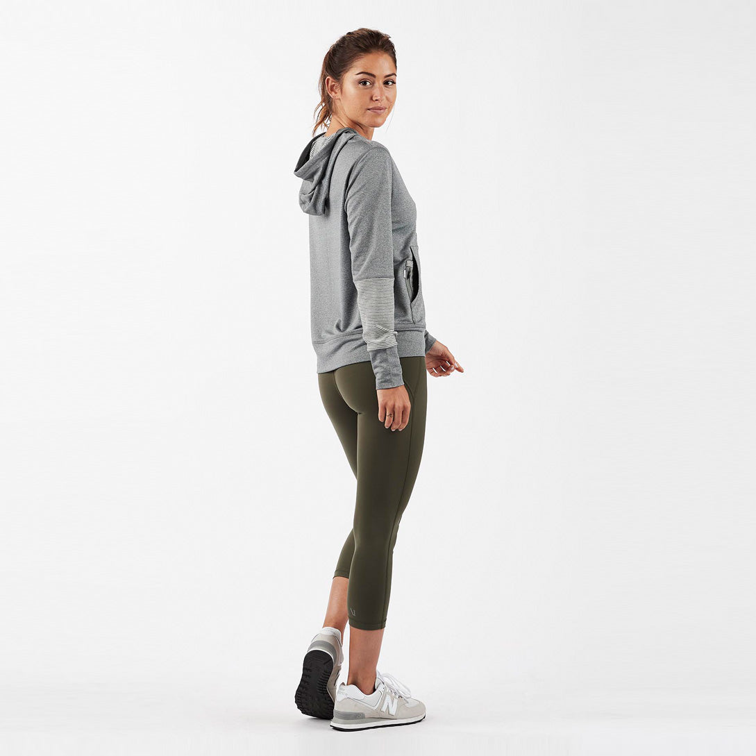 Cloudline Performance Hoodie | Heather Grey