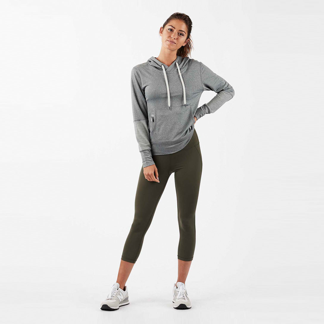 Cloudline Performance Hoodie | Heather Grey