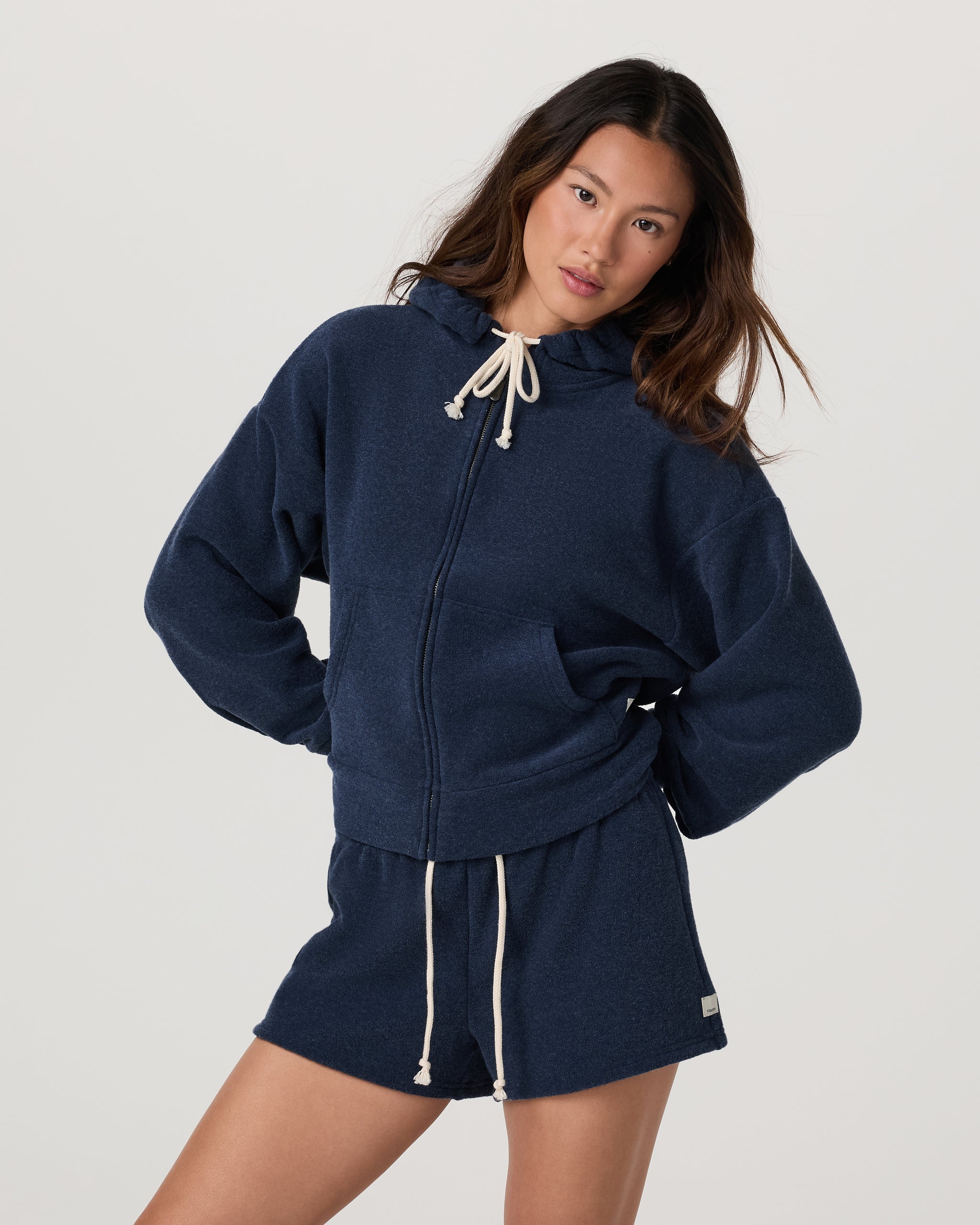 Beach Fleece Zip Up | Blue Coast