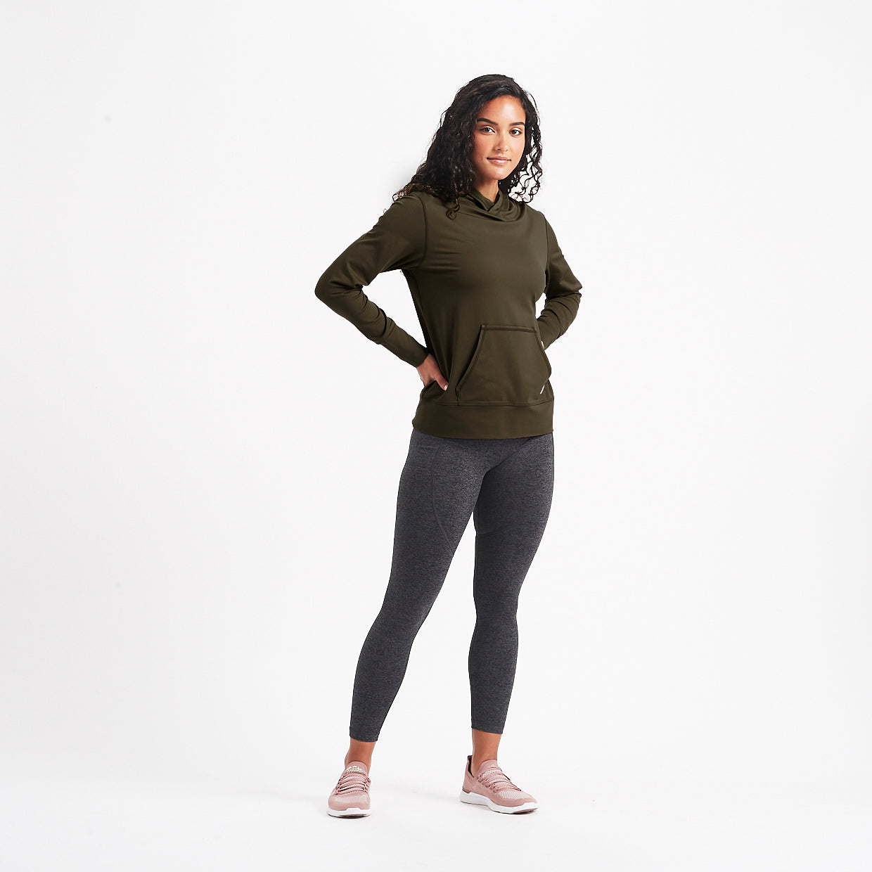 Halo Performance Pullover | Evergreen