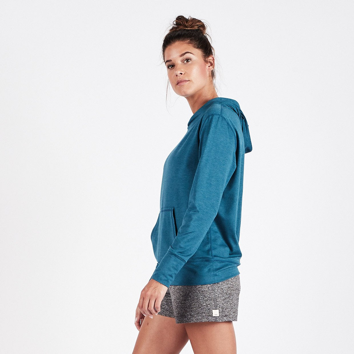 Halo Performance Pullover | Tide Heather